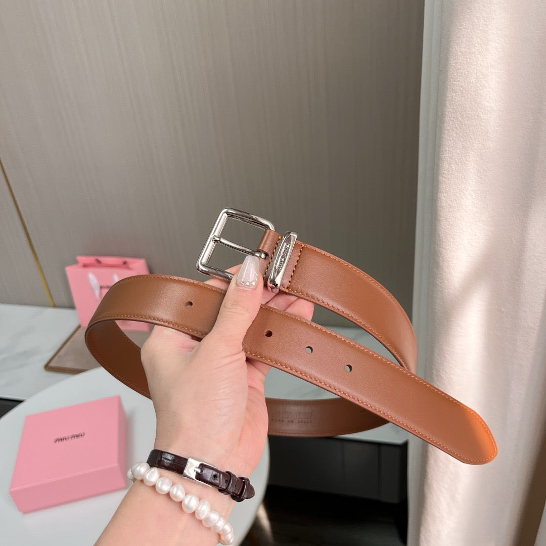 MIU M BELT 3.5 CM
