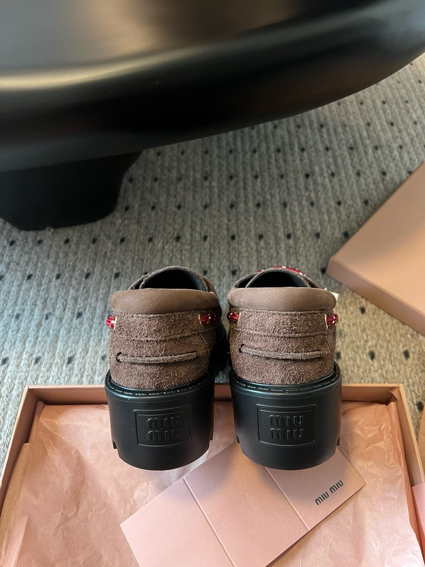 MIU M LOAFERS