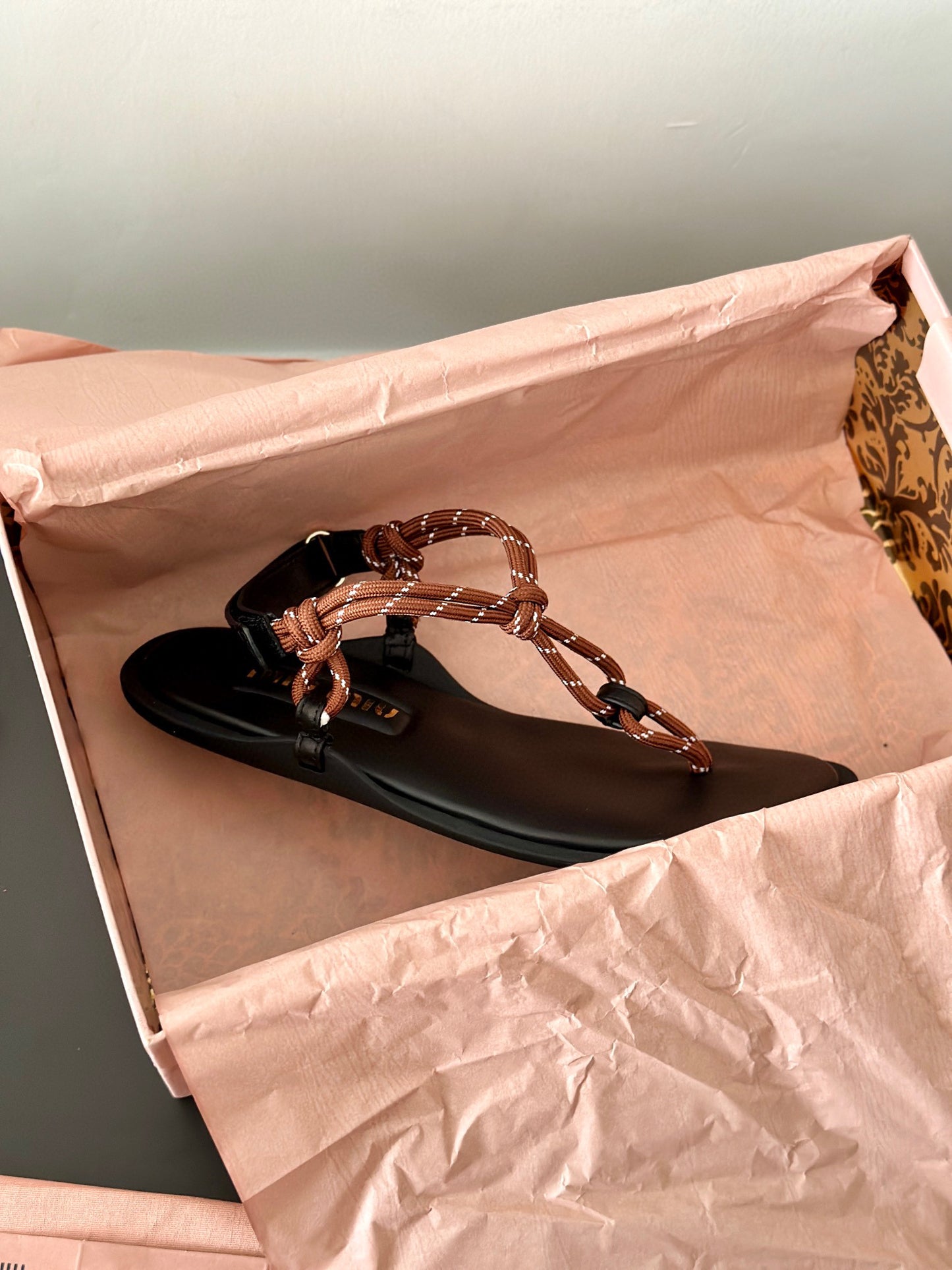 MIU M SANDALS
