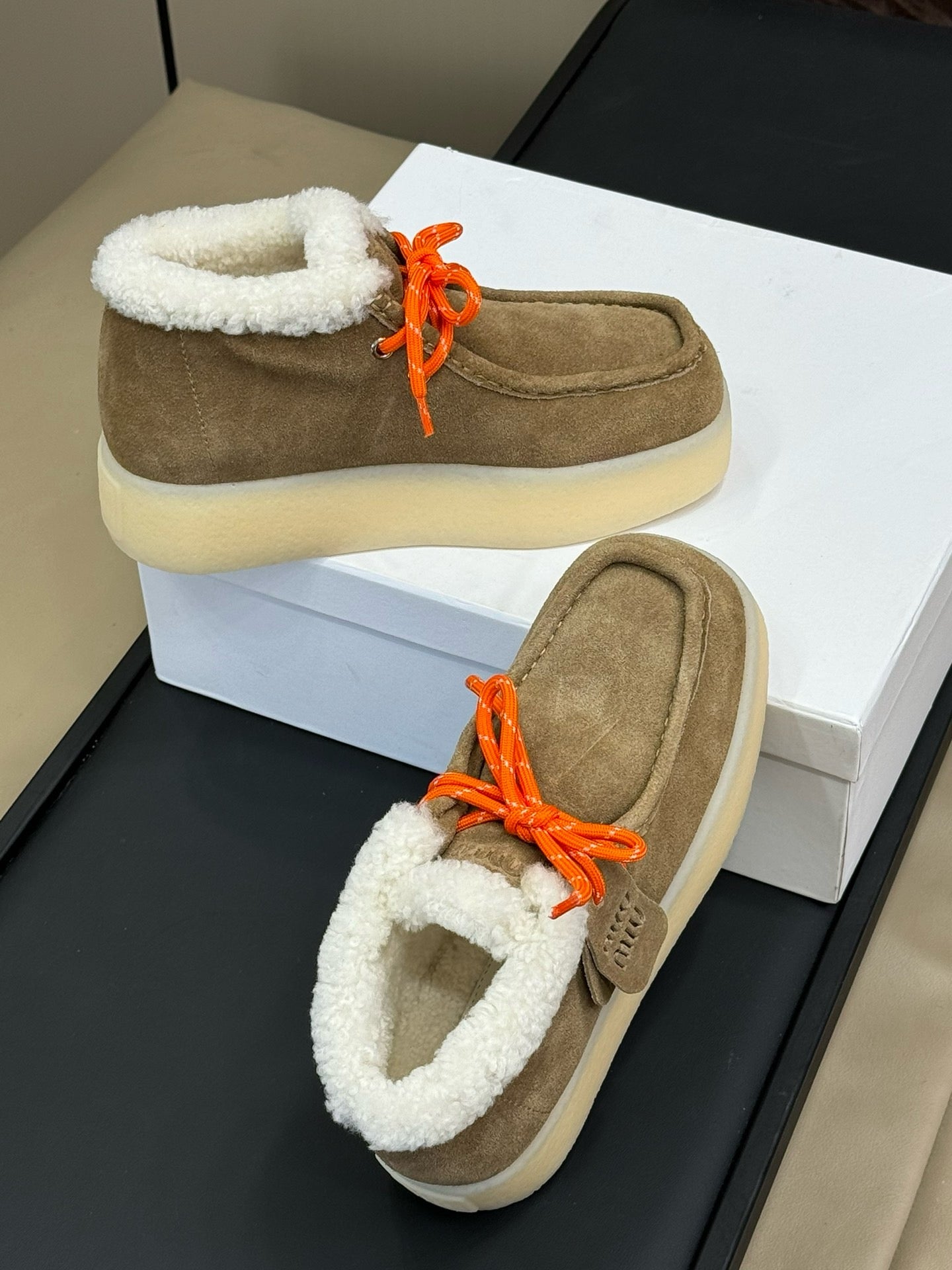 MIU M BOOTS