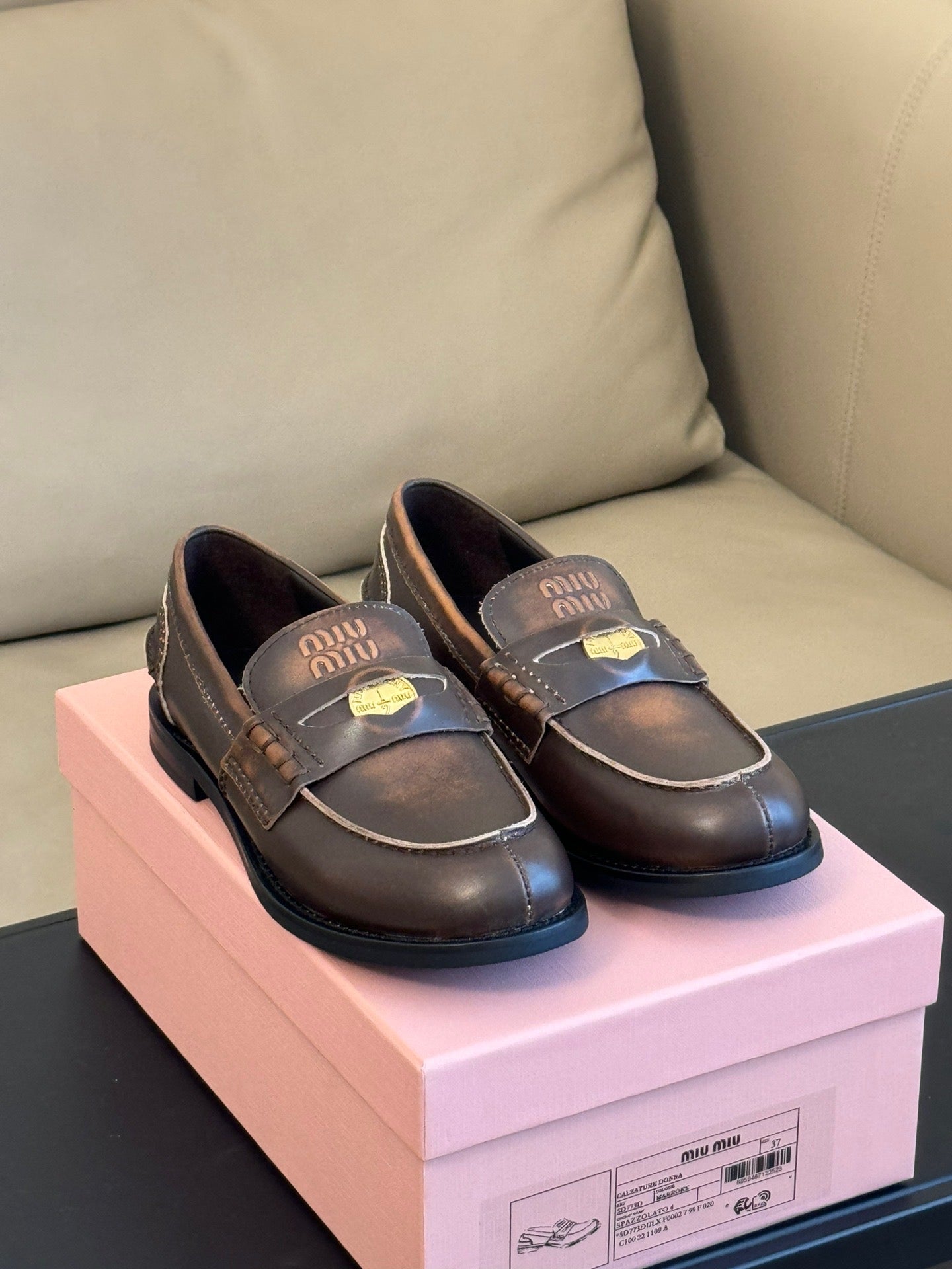 MIU M LOAFERS