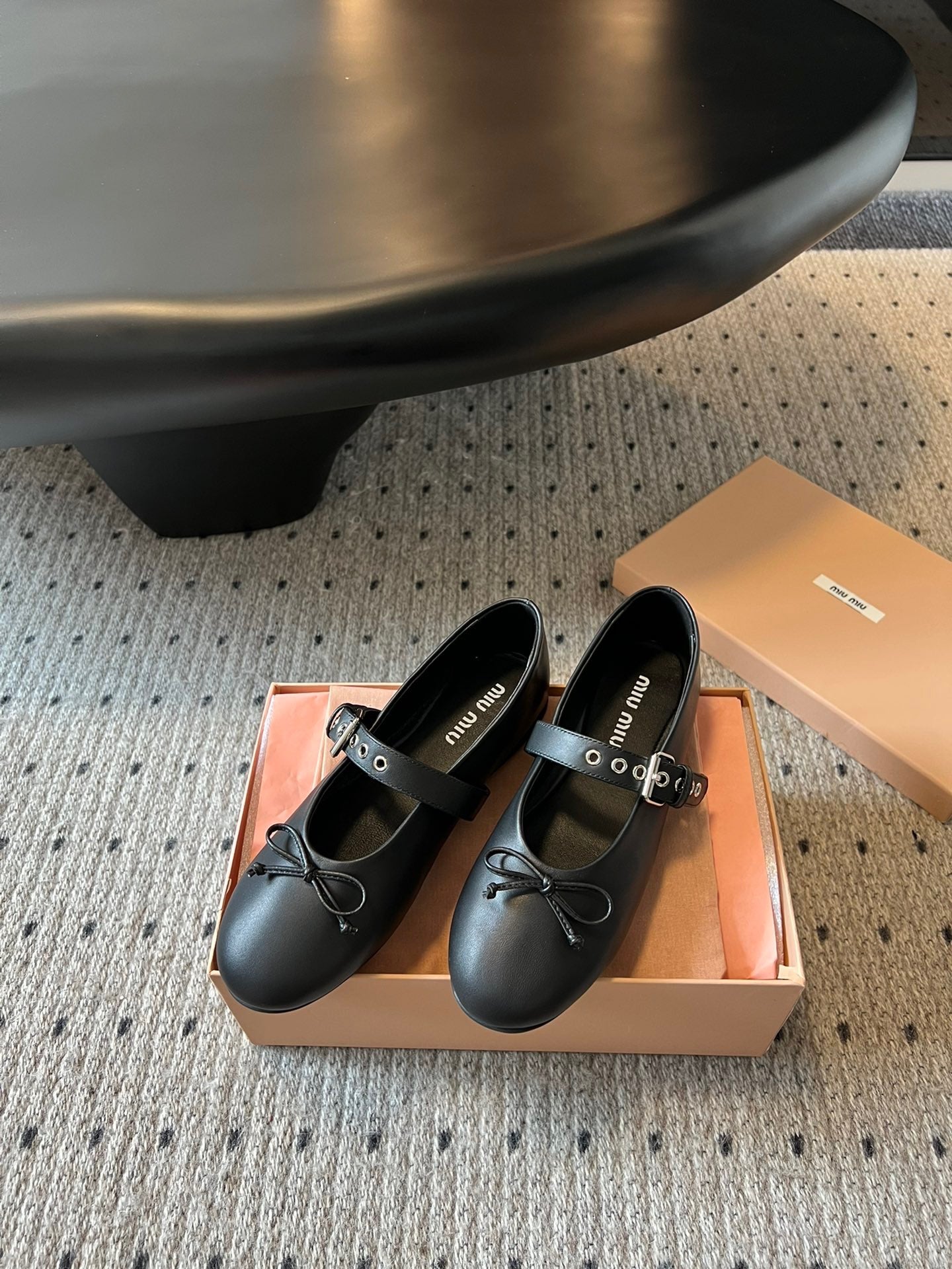 MIU M BALLERINA FLATS