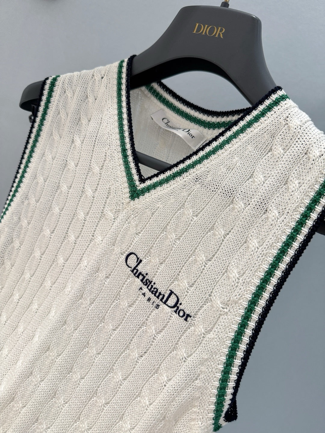 CD KNITTED VEST