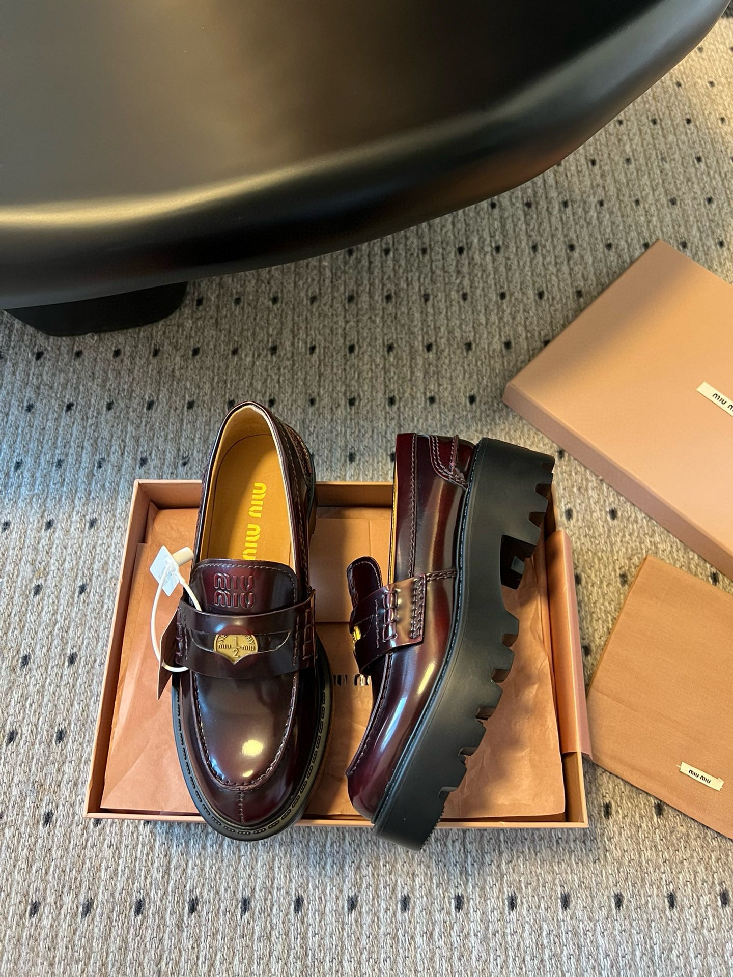 MIU M LOAFERS