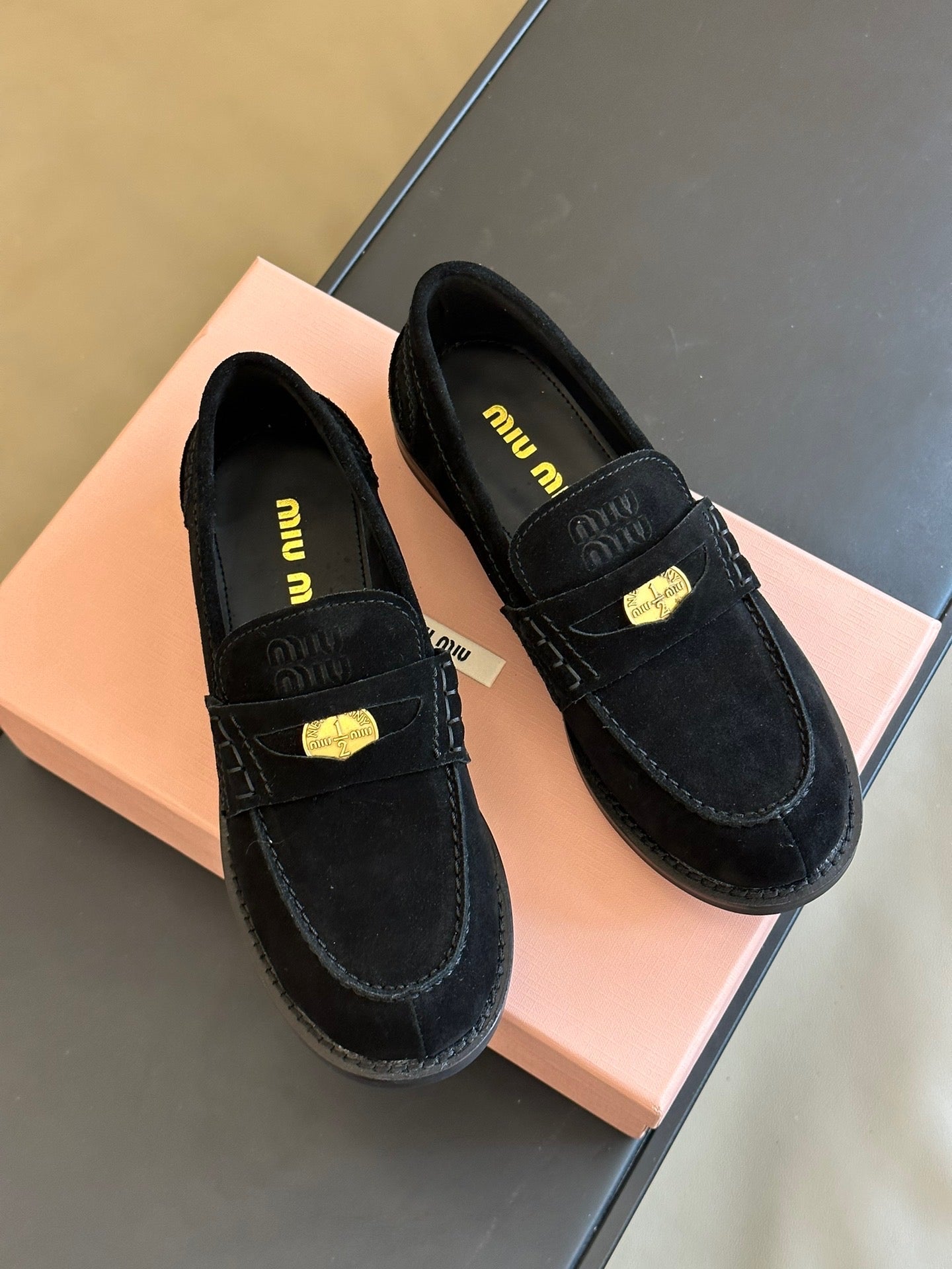 MIU M LOAFERS