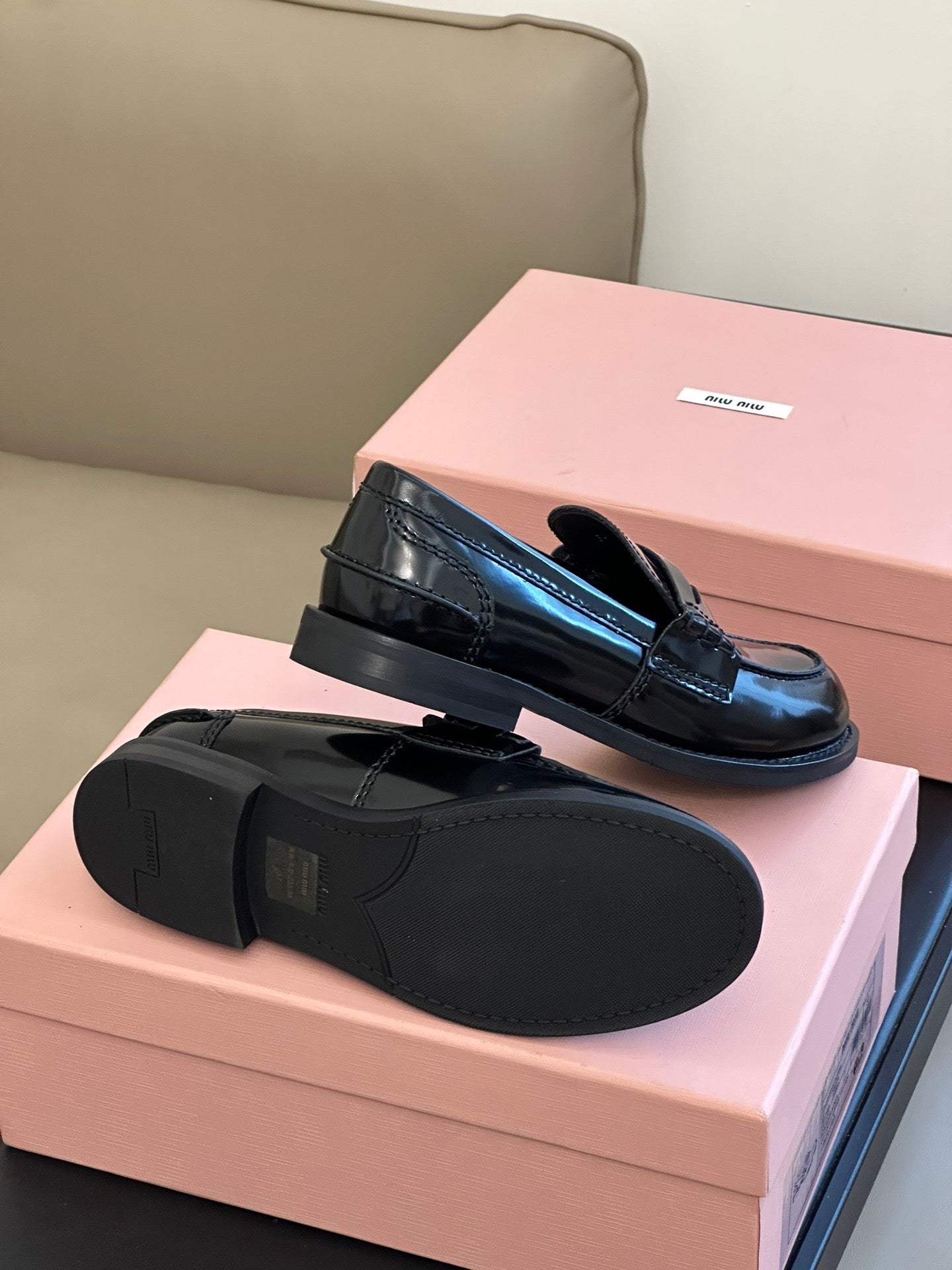 MIU M LOAFERS