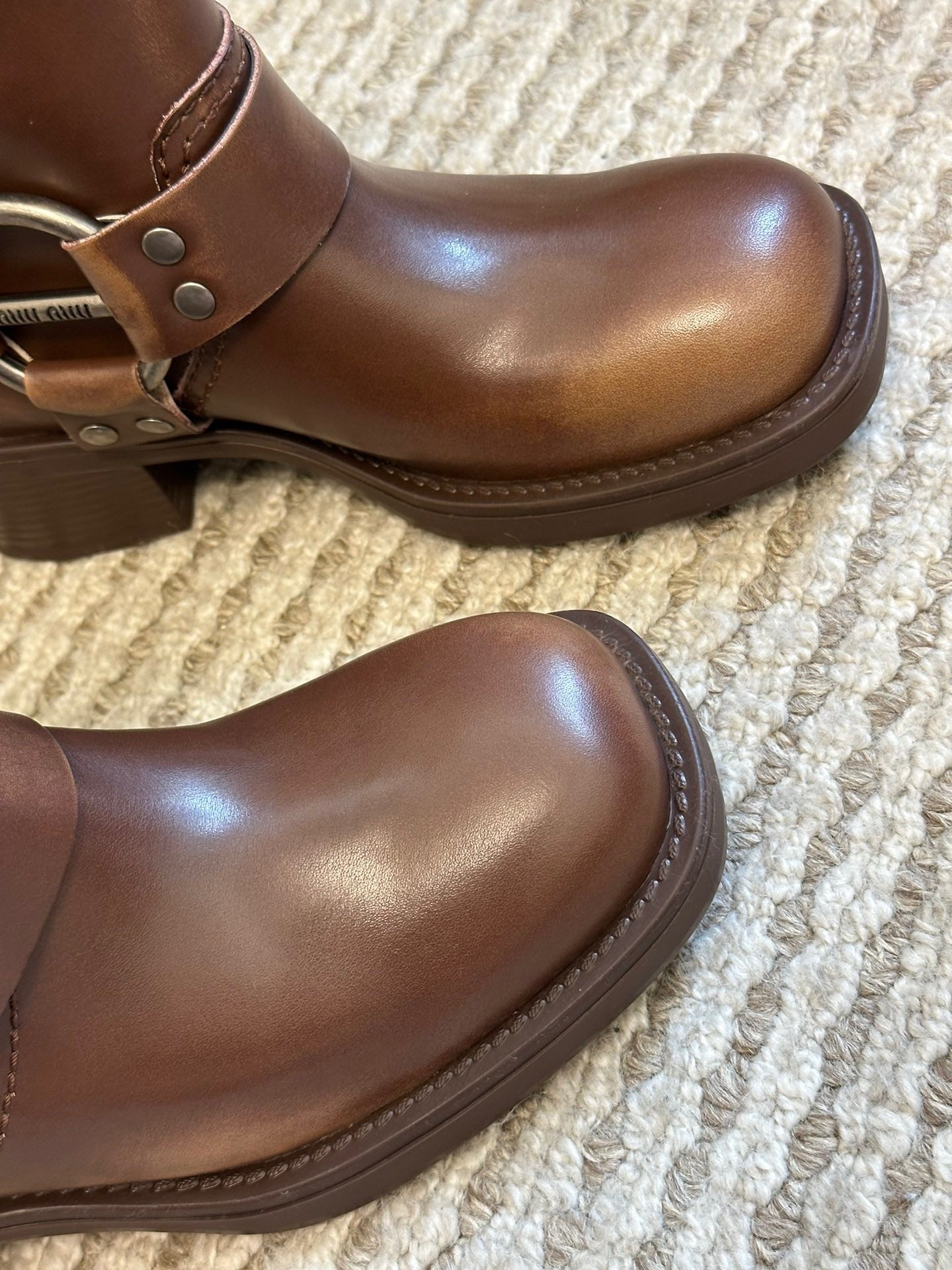 MIU M BOOTS