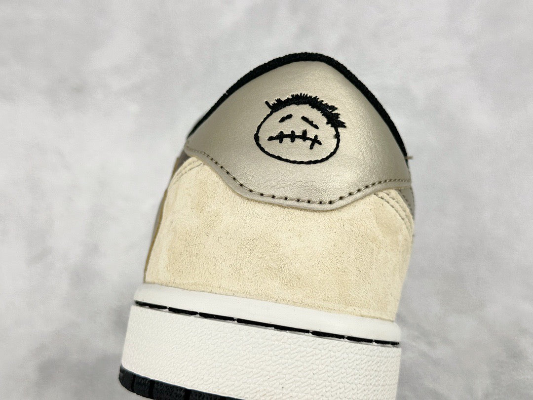 TRAVIS S x JORDAN 1 LOW REVERSE MOCHA