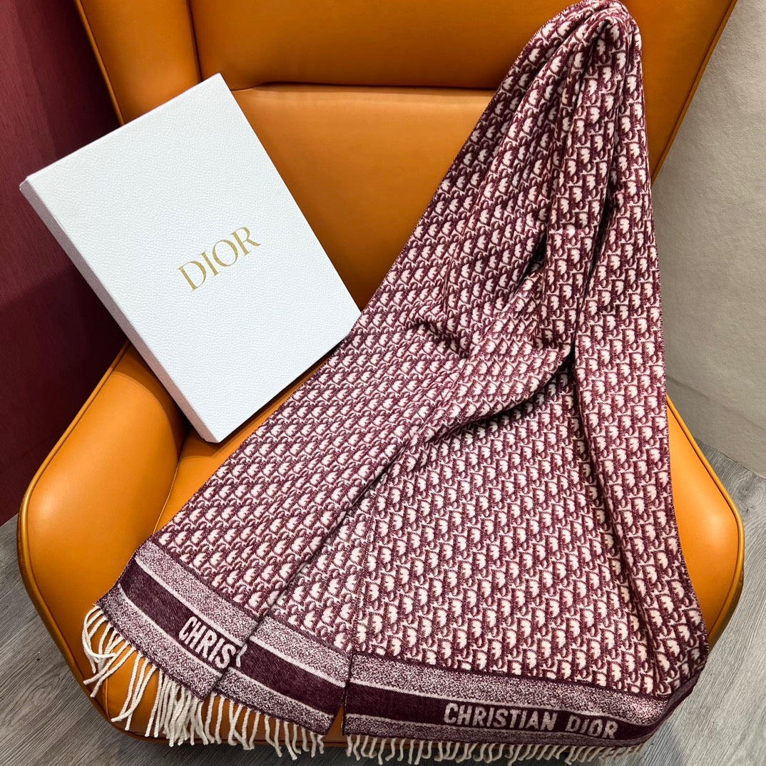 CD OBLIQUE SCARF