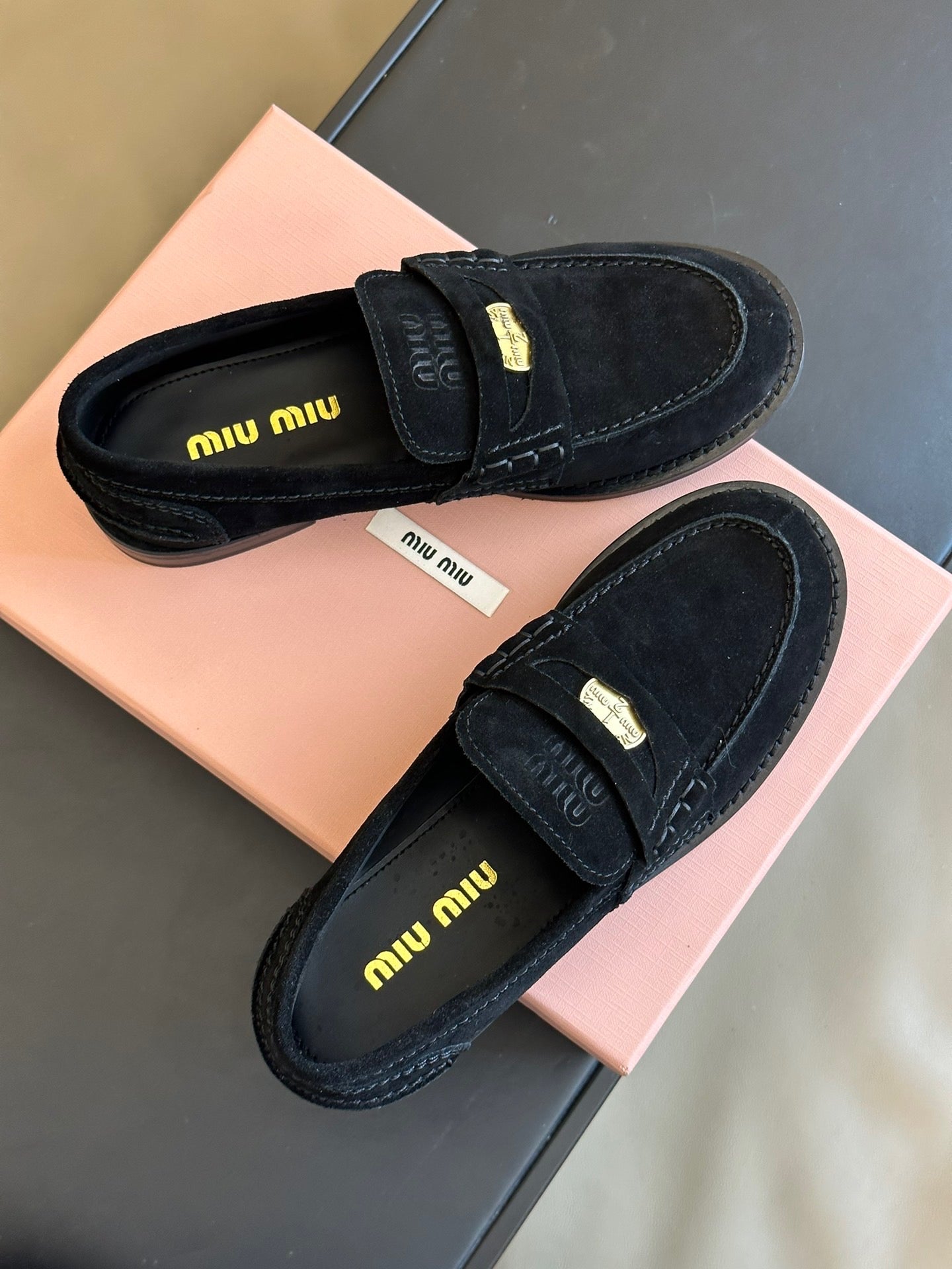 MIU M LOAFERS