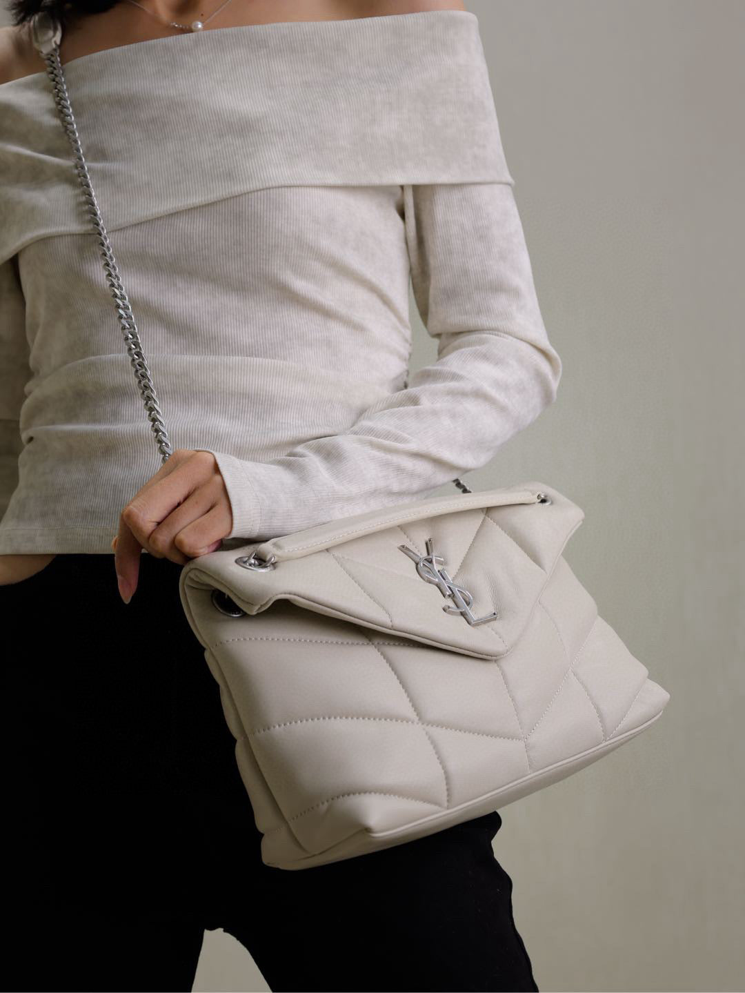 SL LOULOU PUFFER SMALL BAG