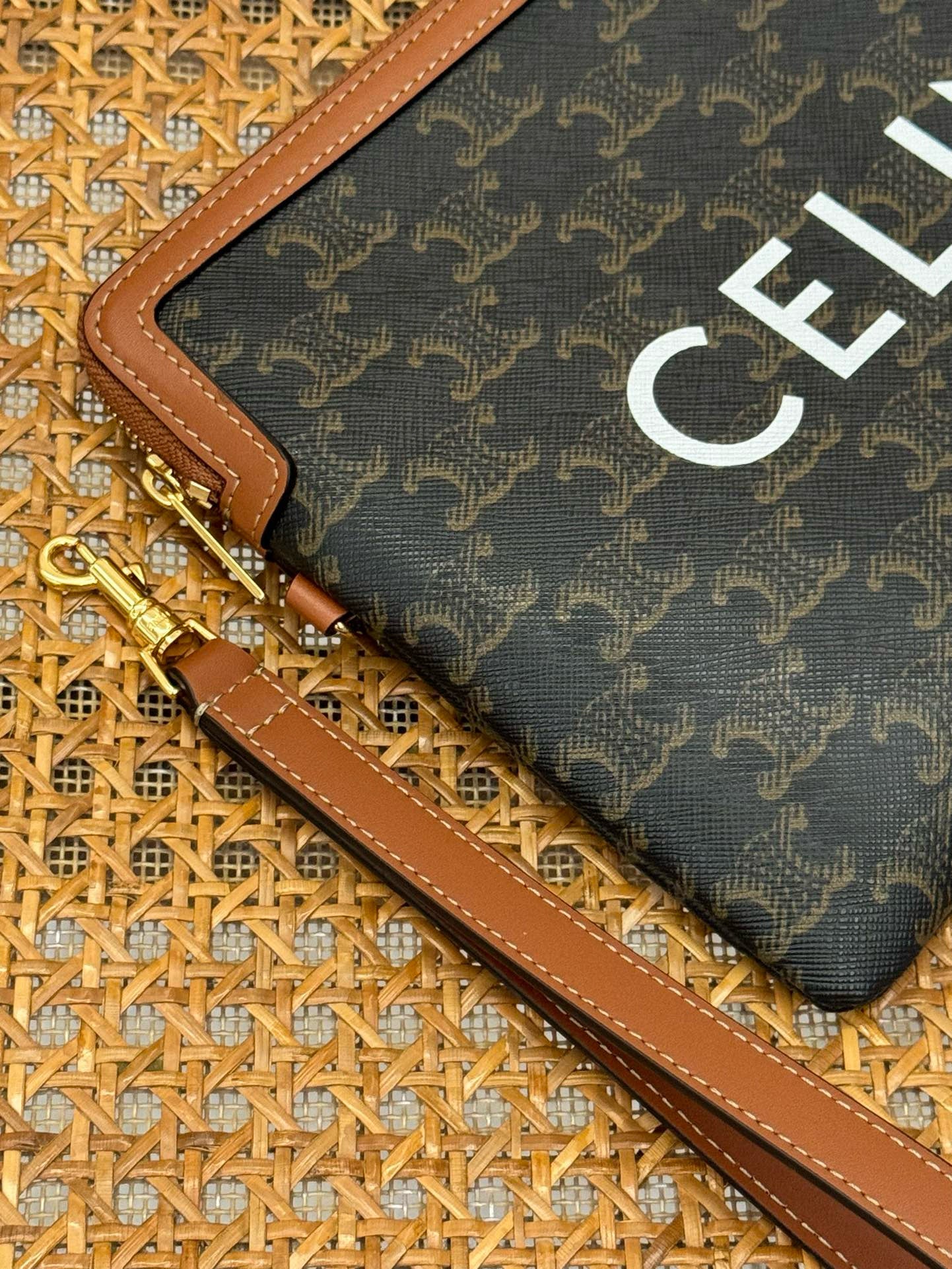 CEL SMALL POUCH WITH STRAP
