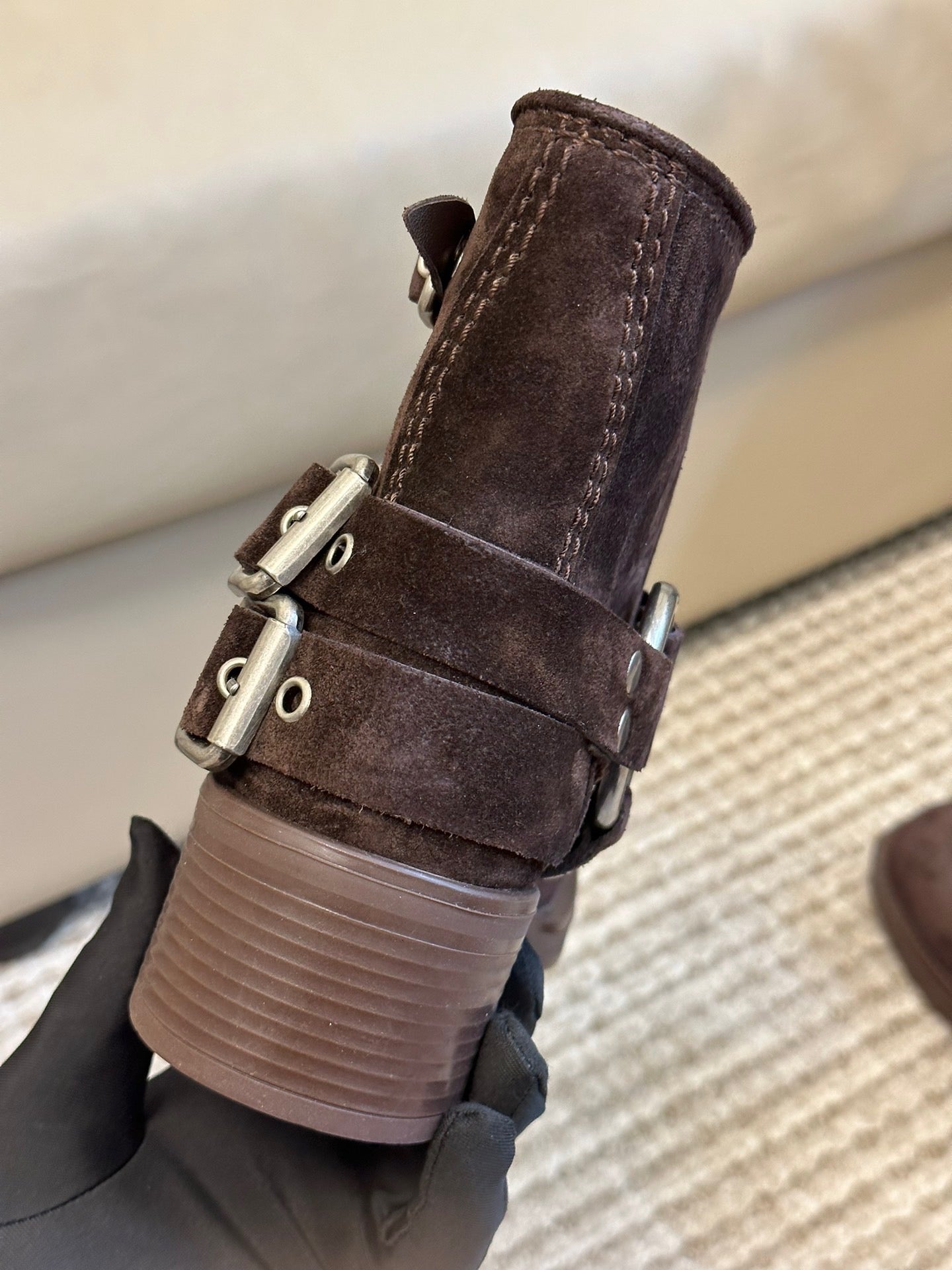 MIU M BOOTS