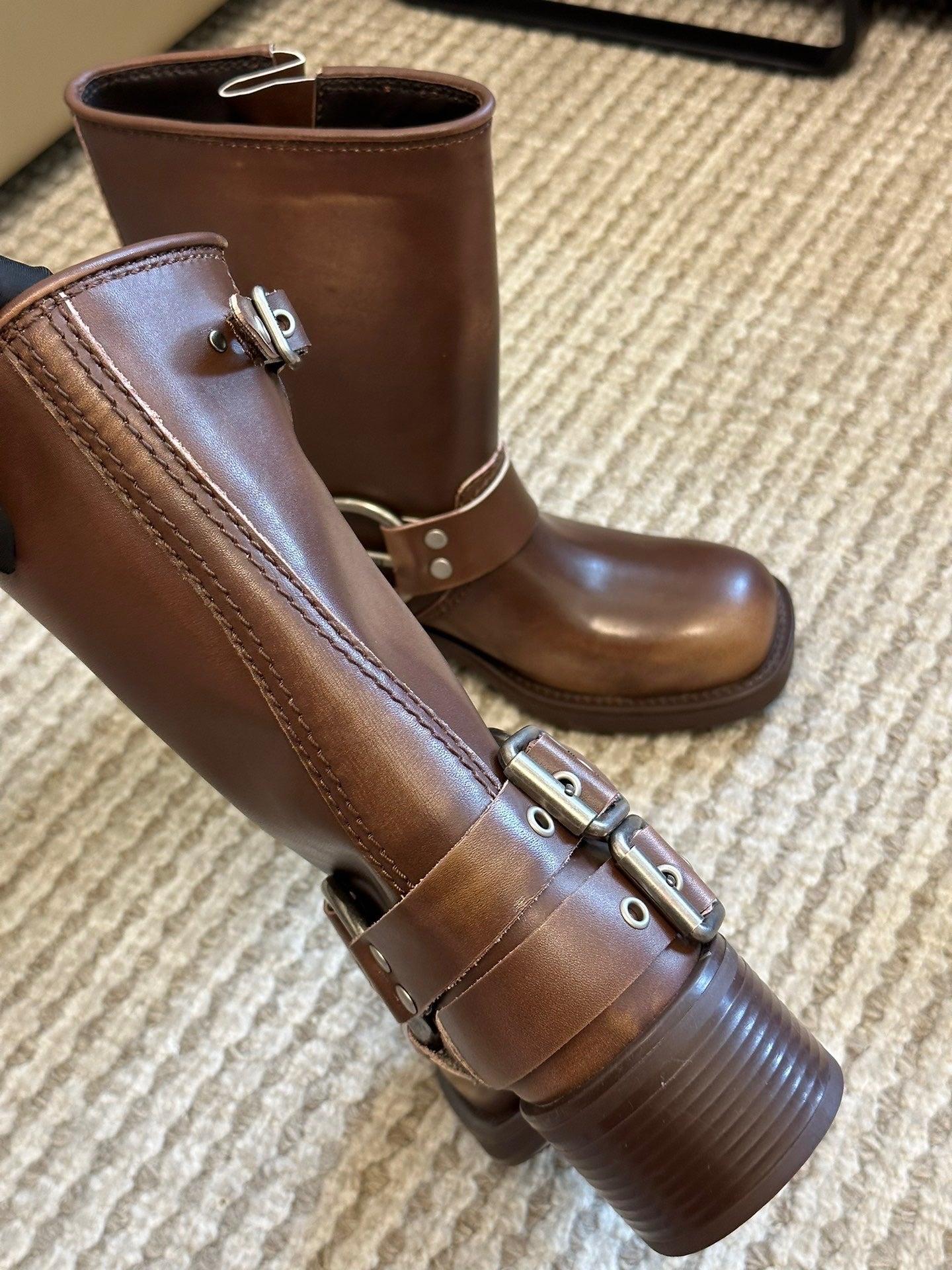 MIU M BOOTS