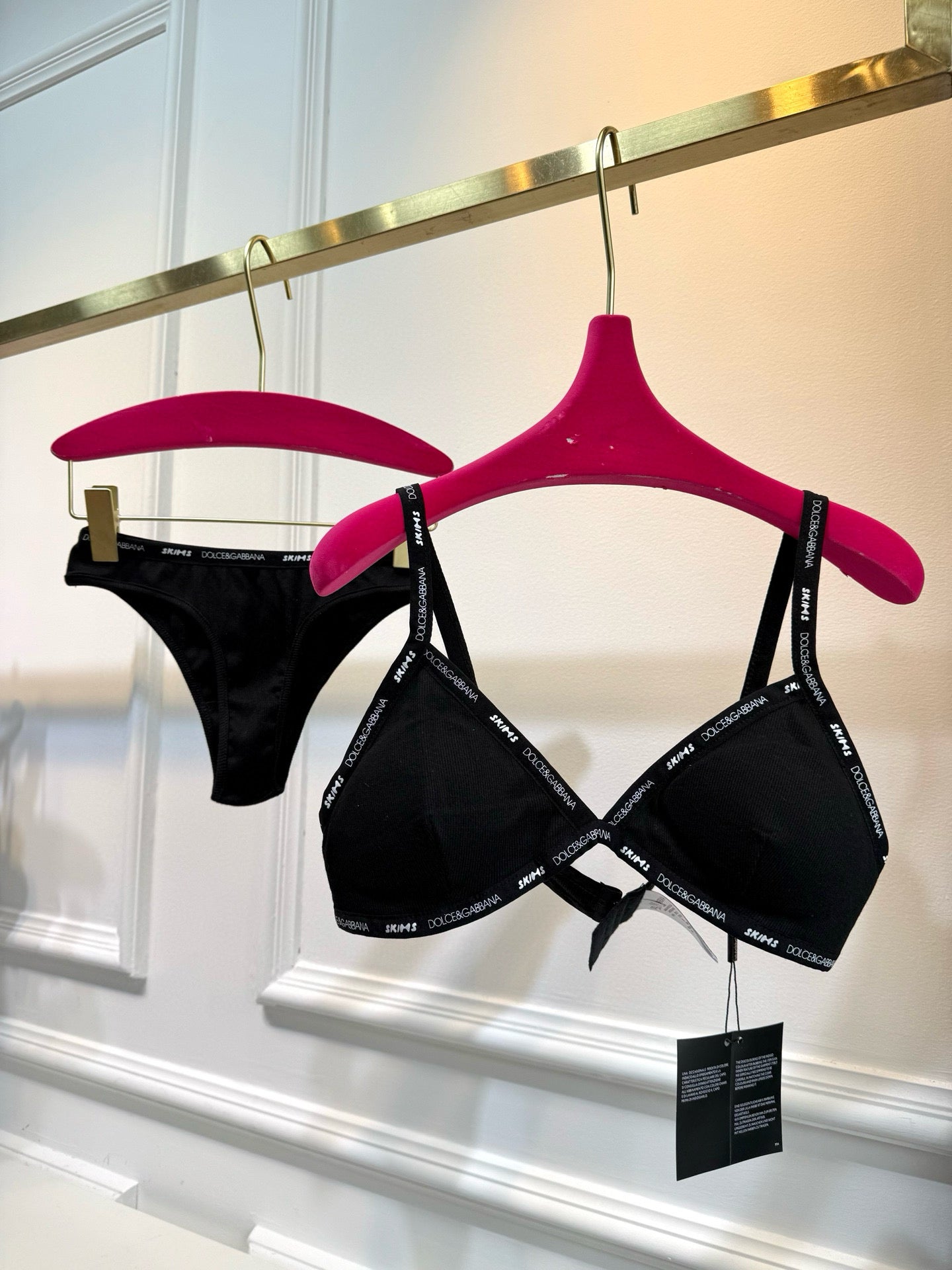 SKIMS x DG BRA SET