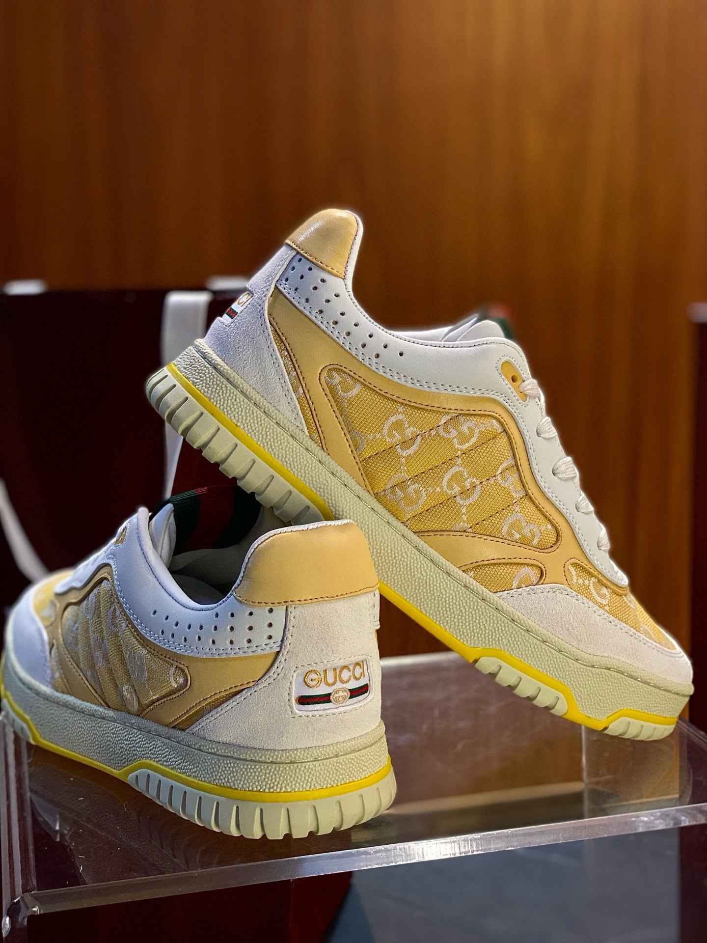 GG RE WEB SNEAKERS