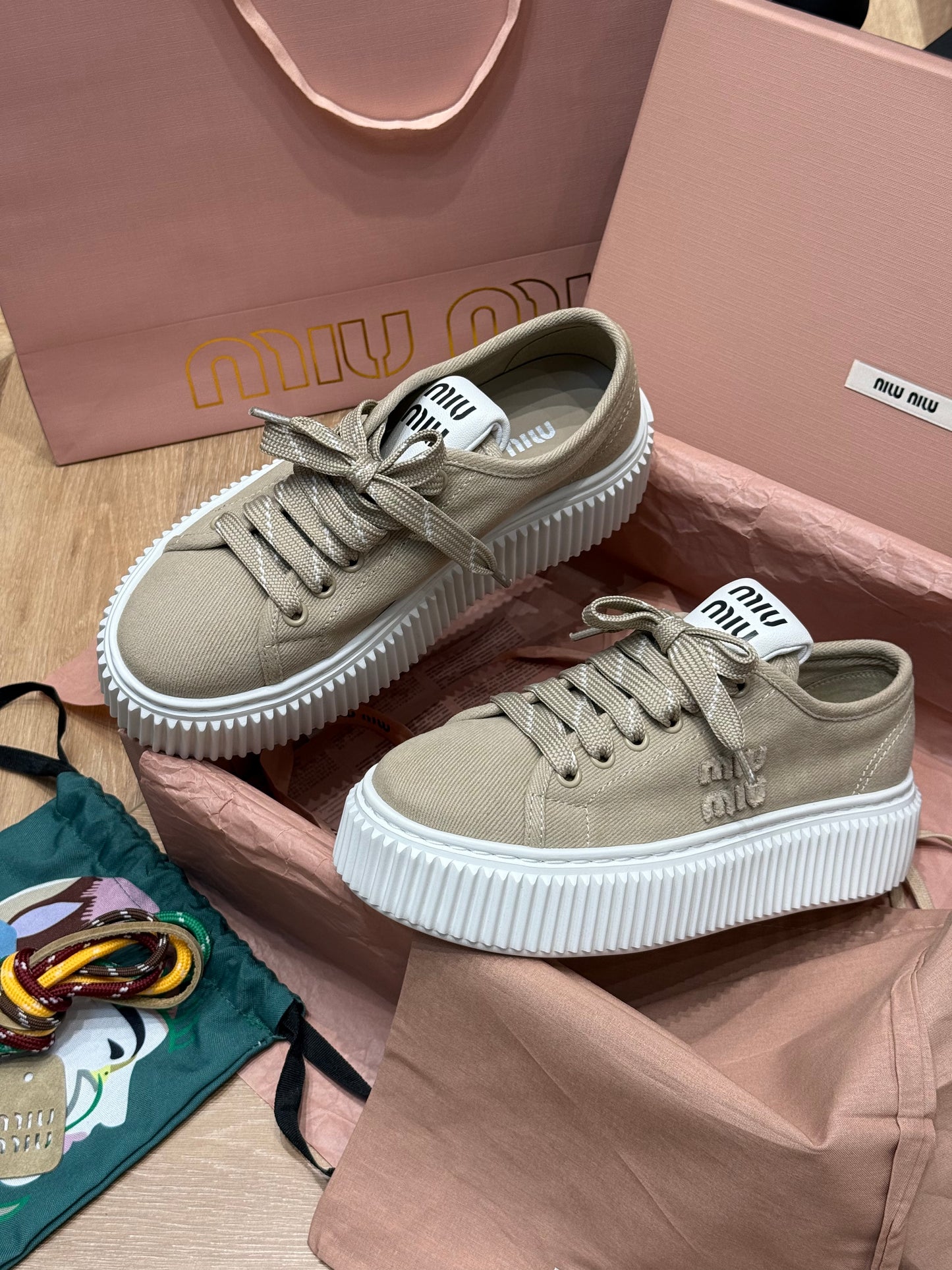 MIU M TRAINERS