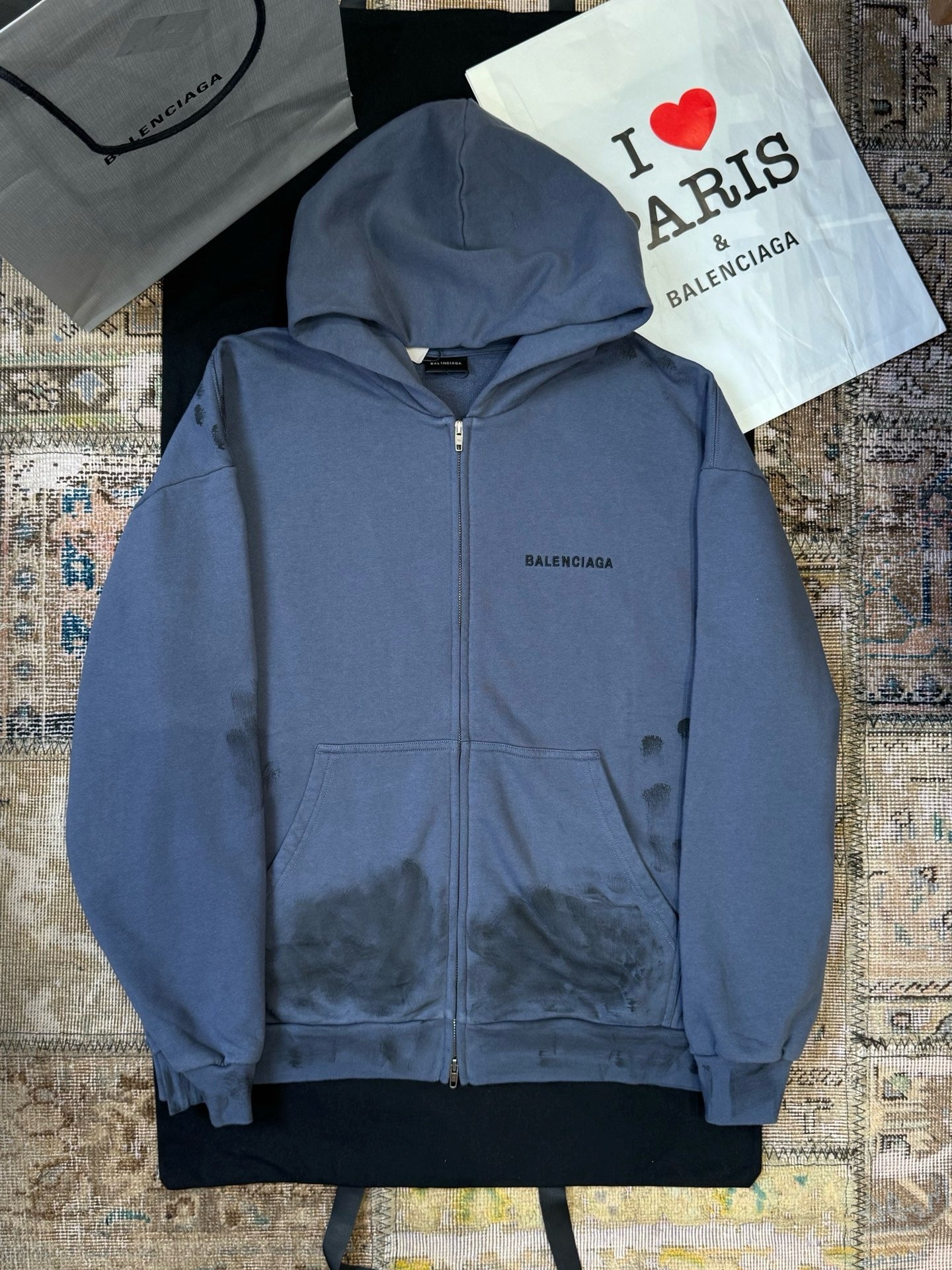 BAL ZIP HOODIE
