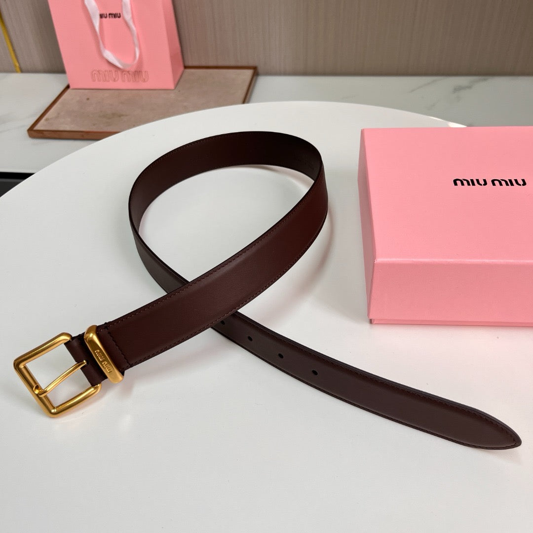 MIU M BELT 3.5 CM