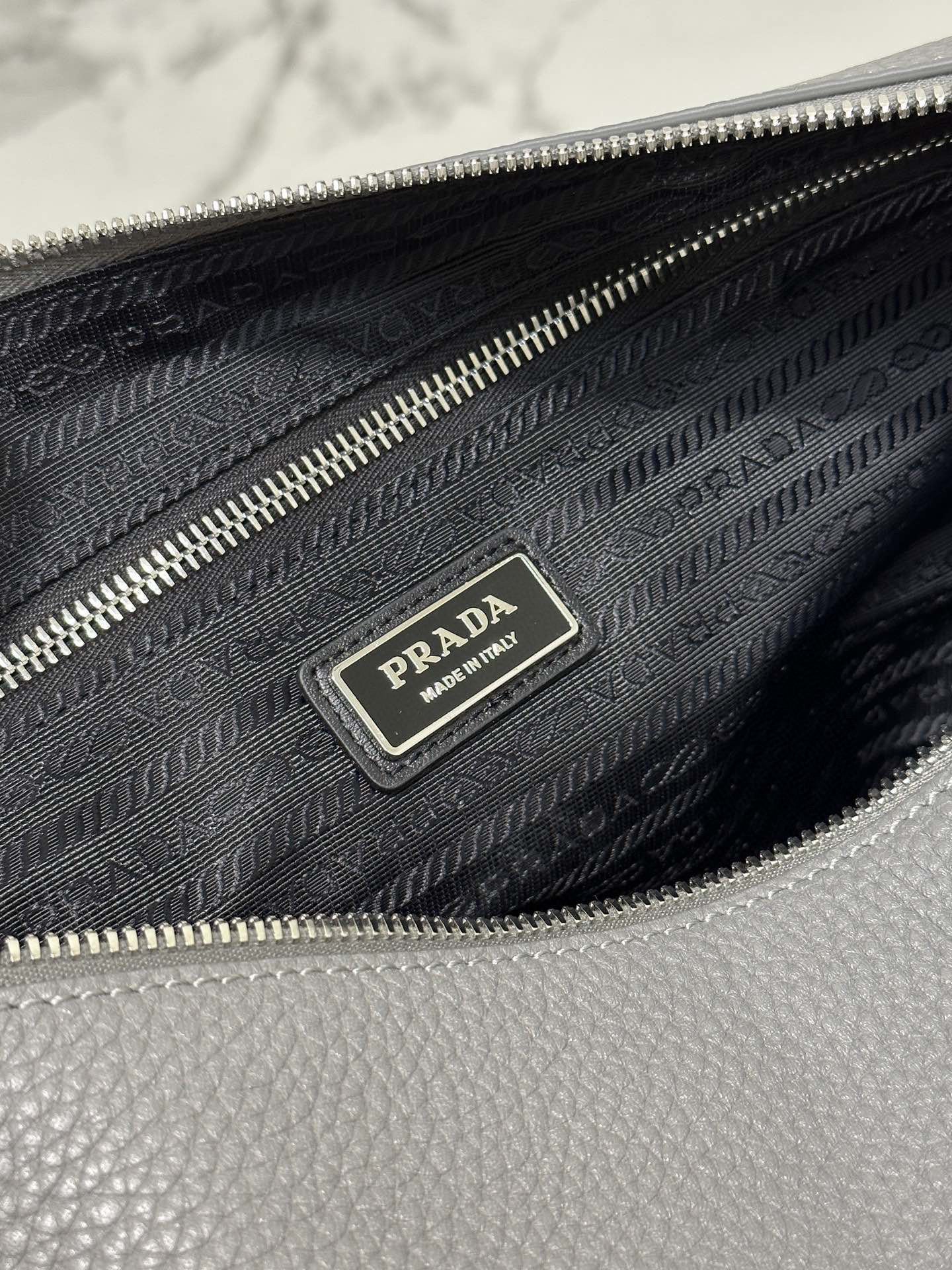 PD LEATHER BAG WITH SHOULDER STRAP