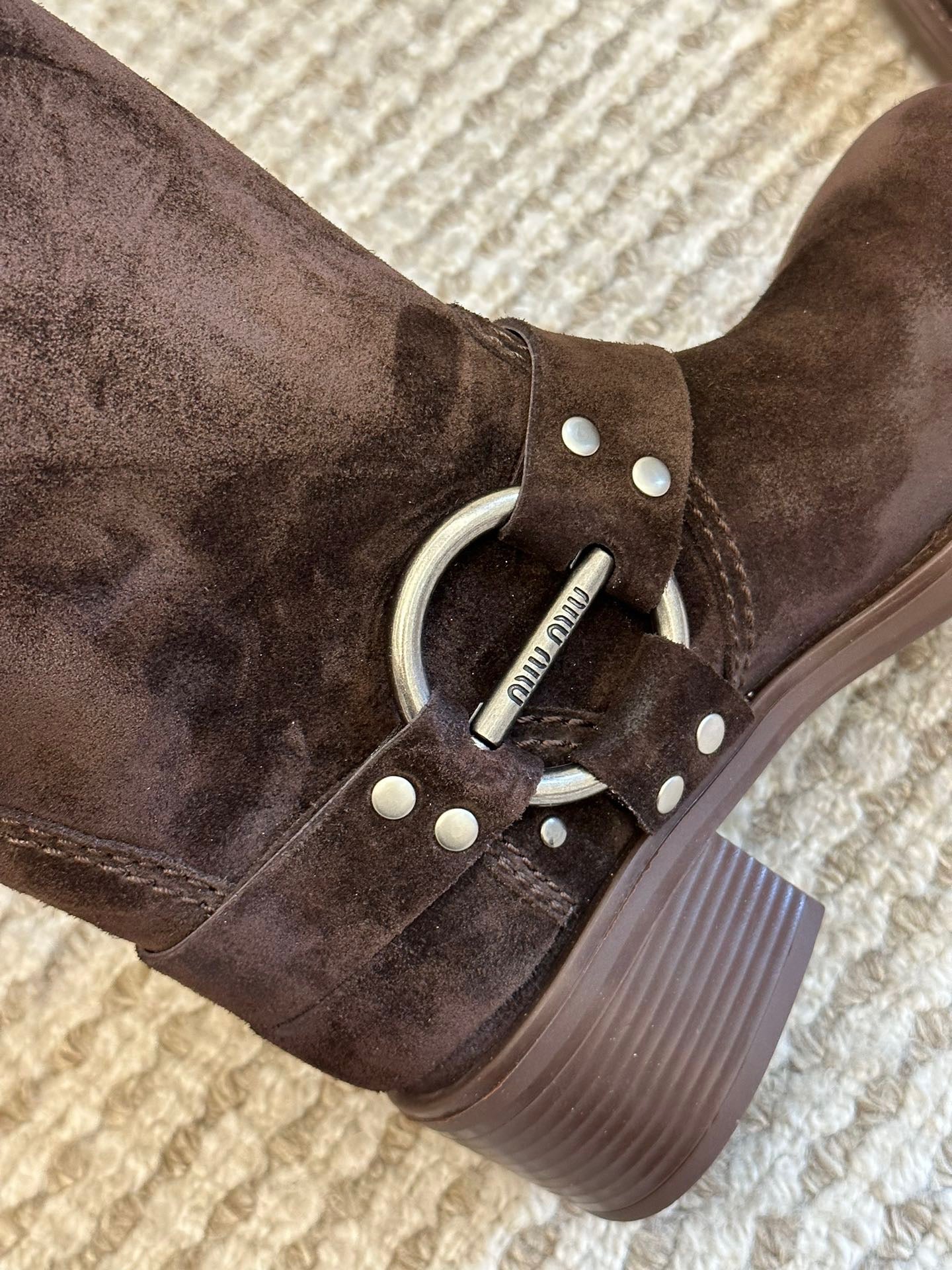 MIU M BOOTS