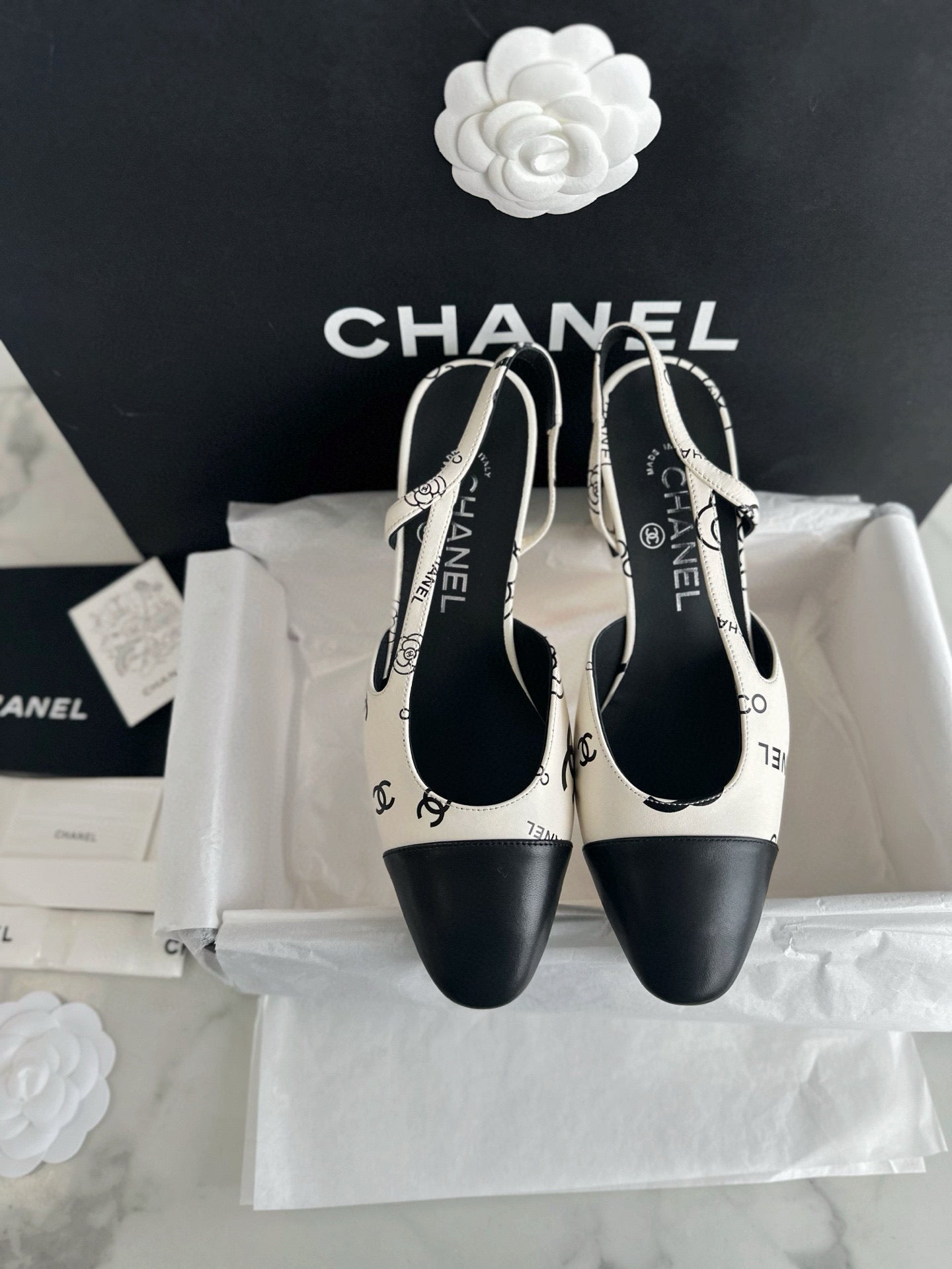 CC SLINGBACK HEELS