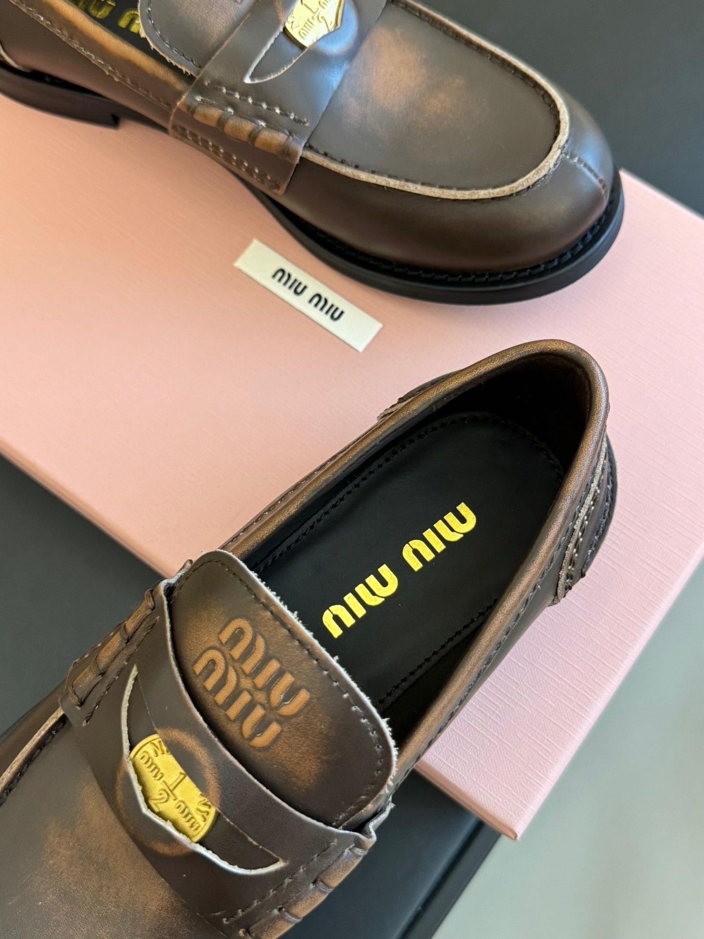 MIU M LOAFERS