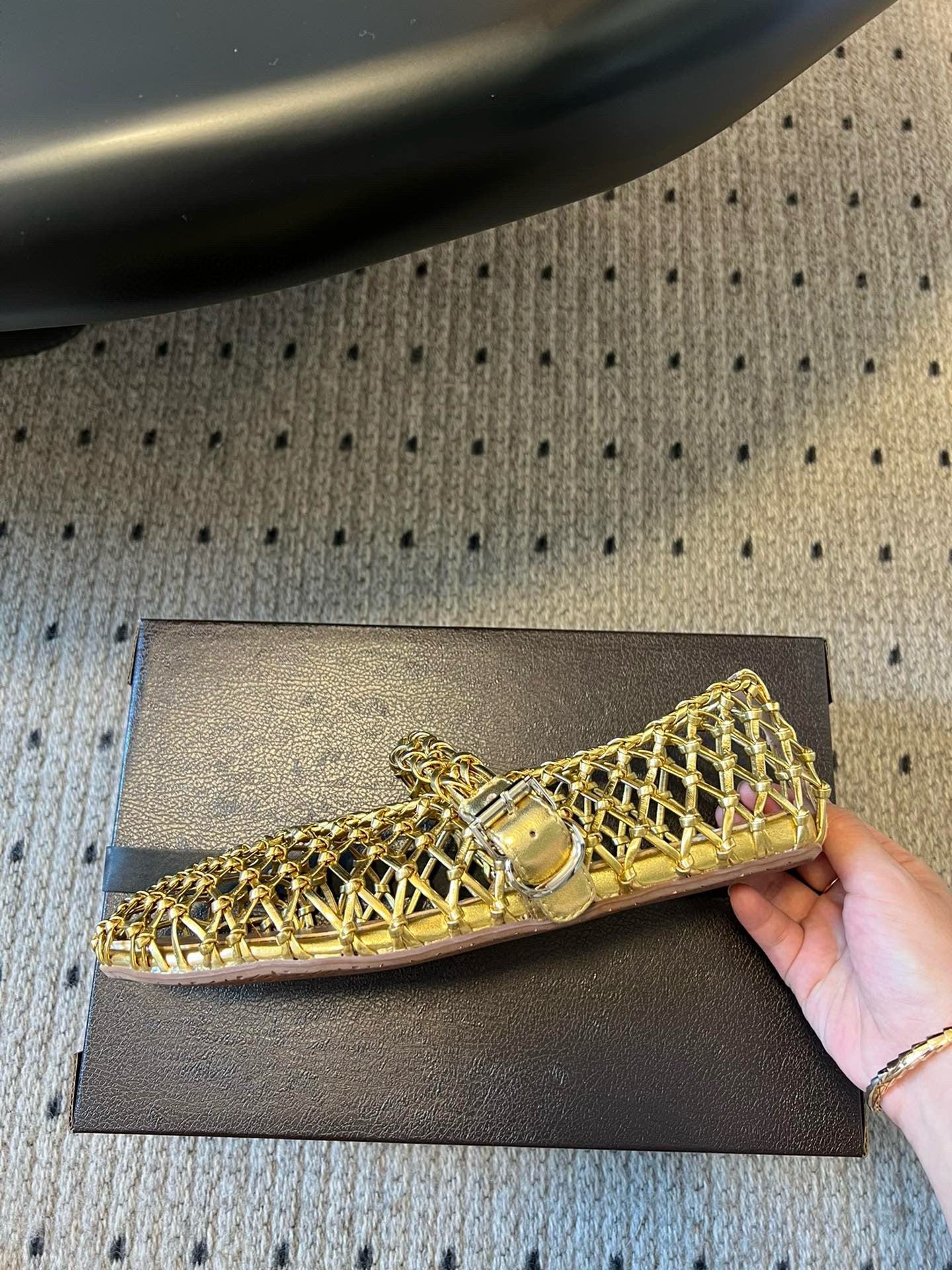 ALAIA BALLET FLATS