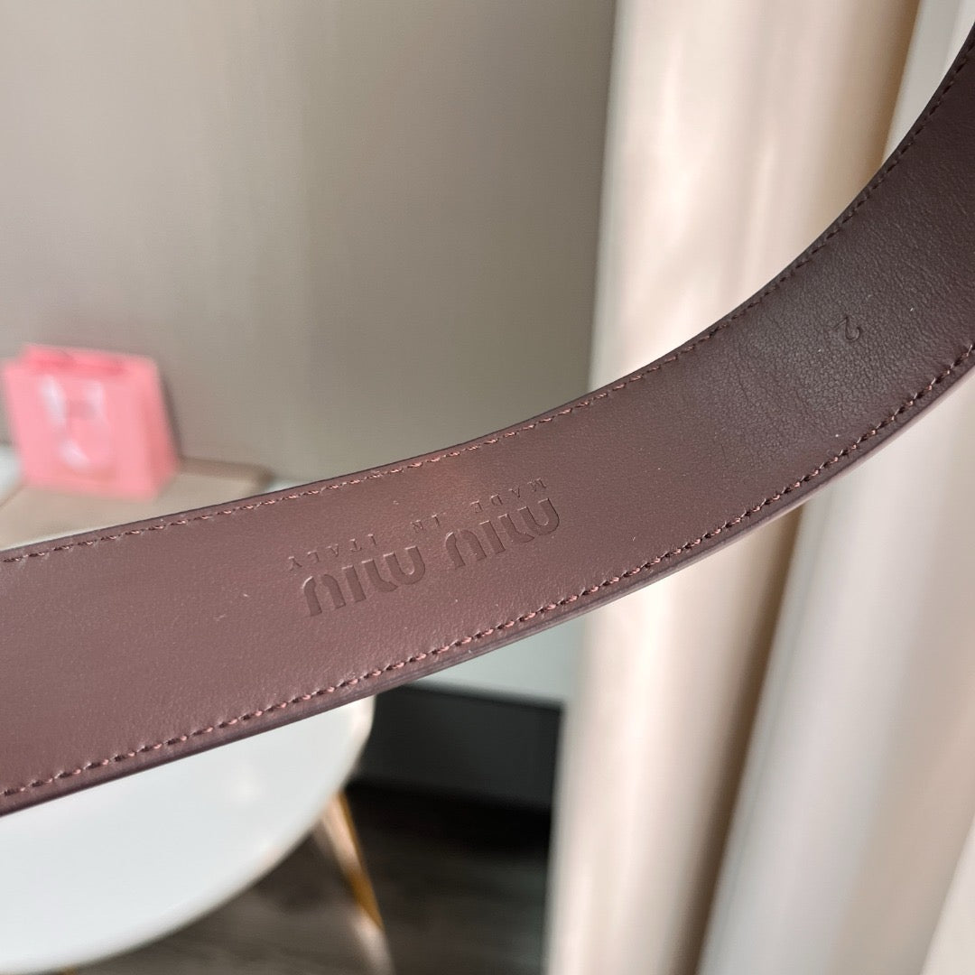 MIU M BELT 3.5 CM