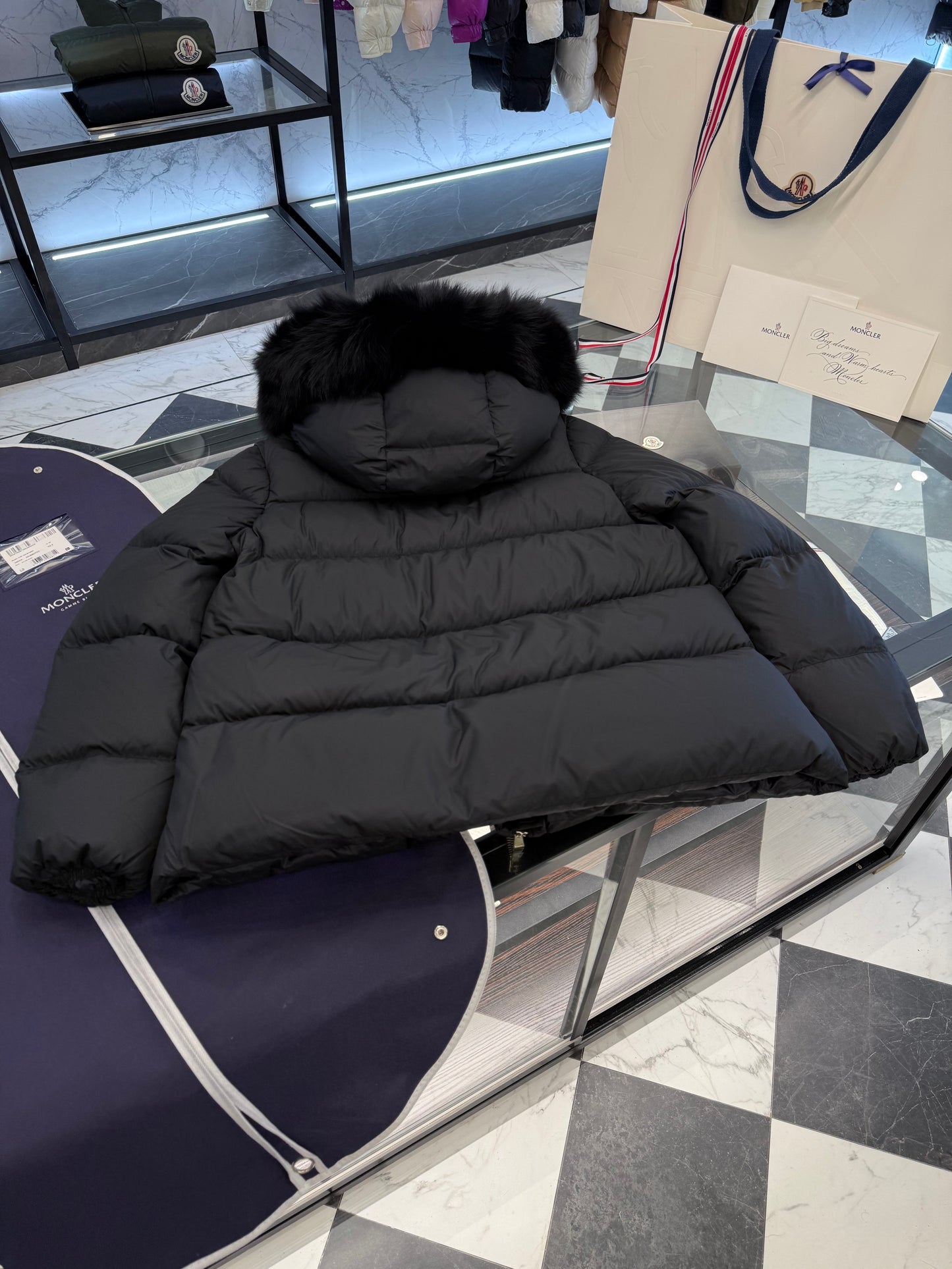 MONC LAICHEFUR JACKET