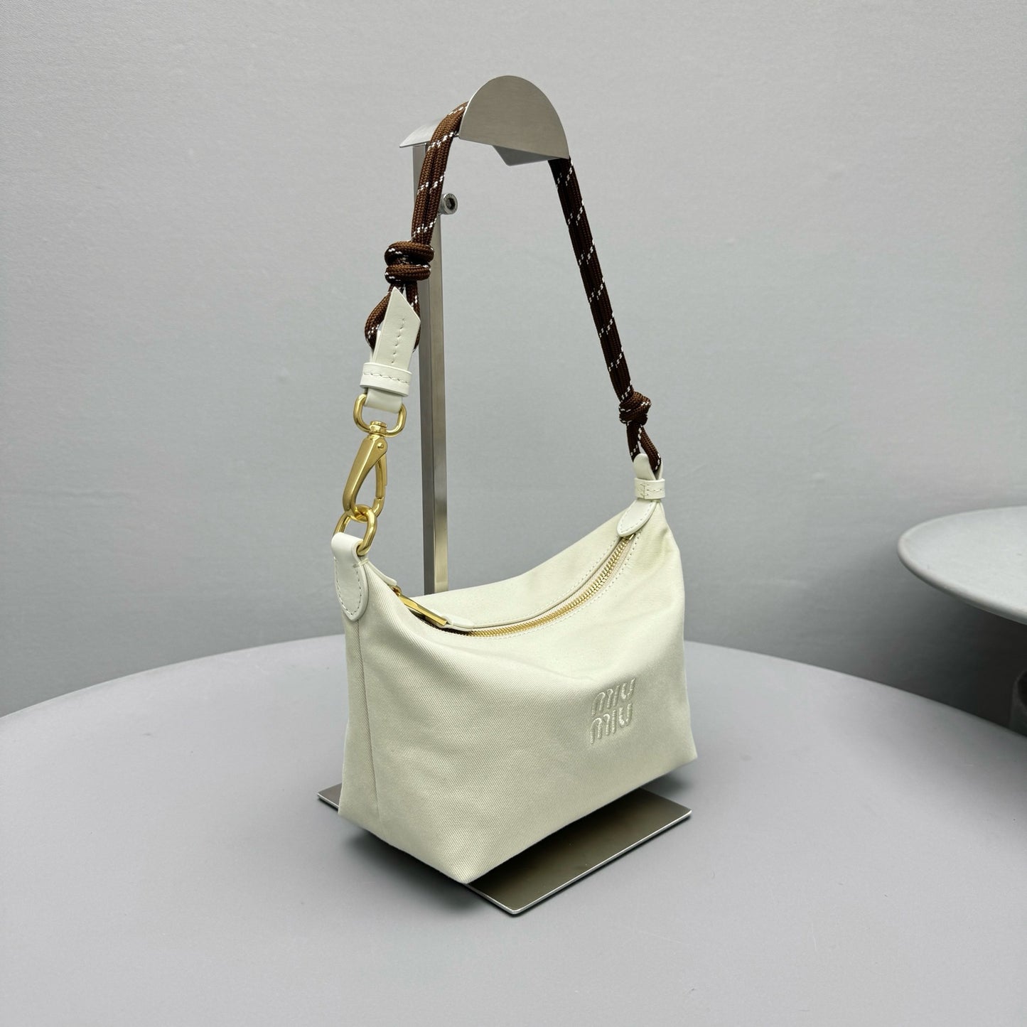 MIU M GABARDINE POUCH