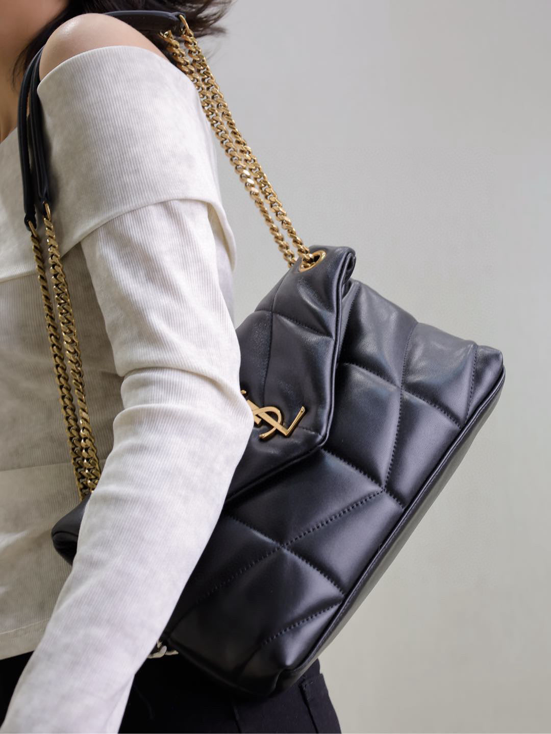 SL LOULOU PUFFER SMALL BAG