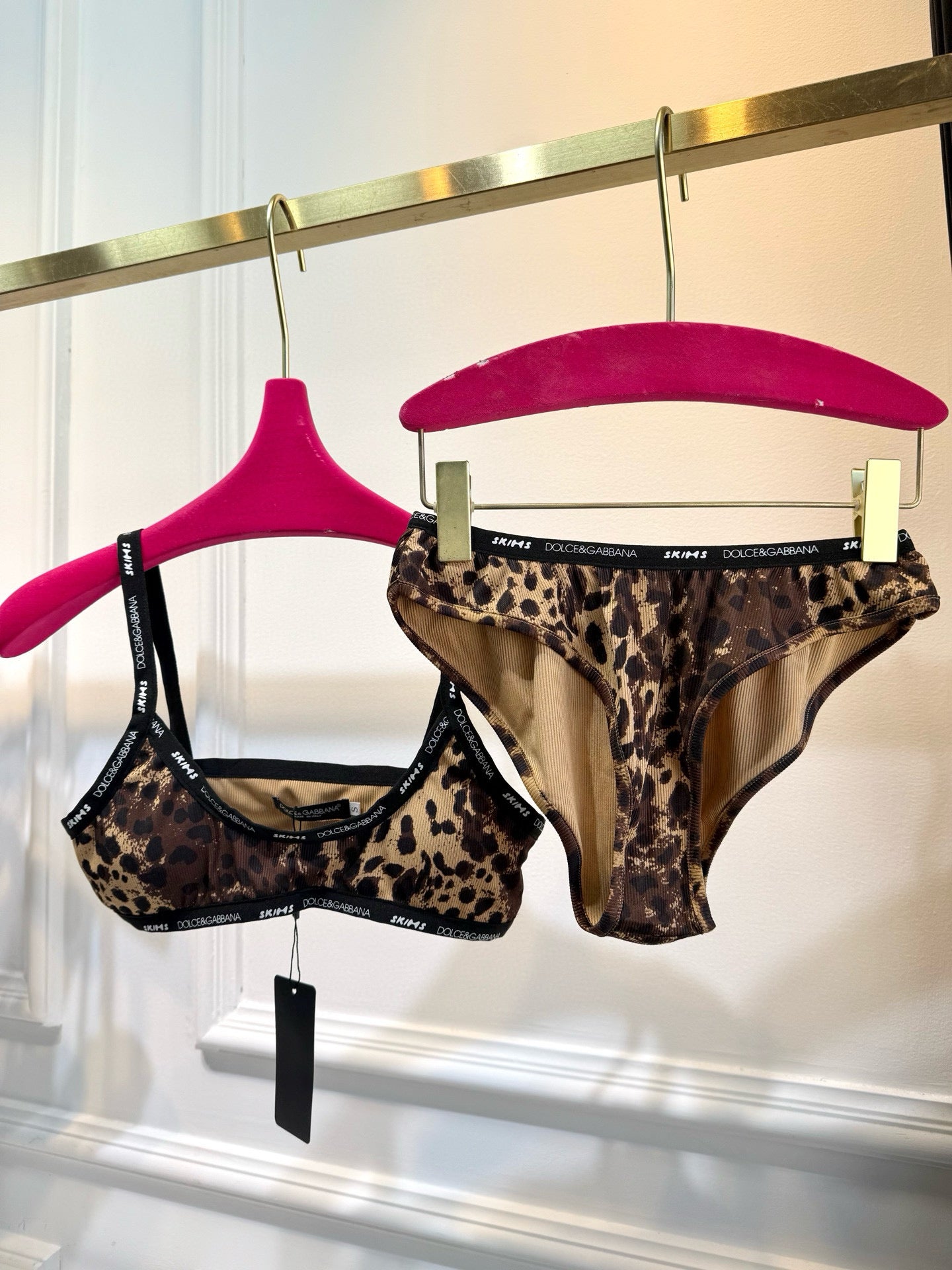 SKIMS x DG BRA SET