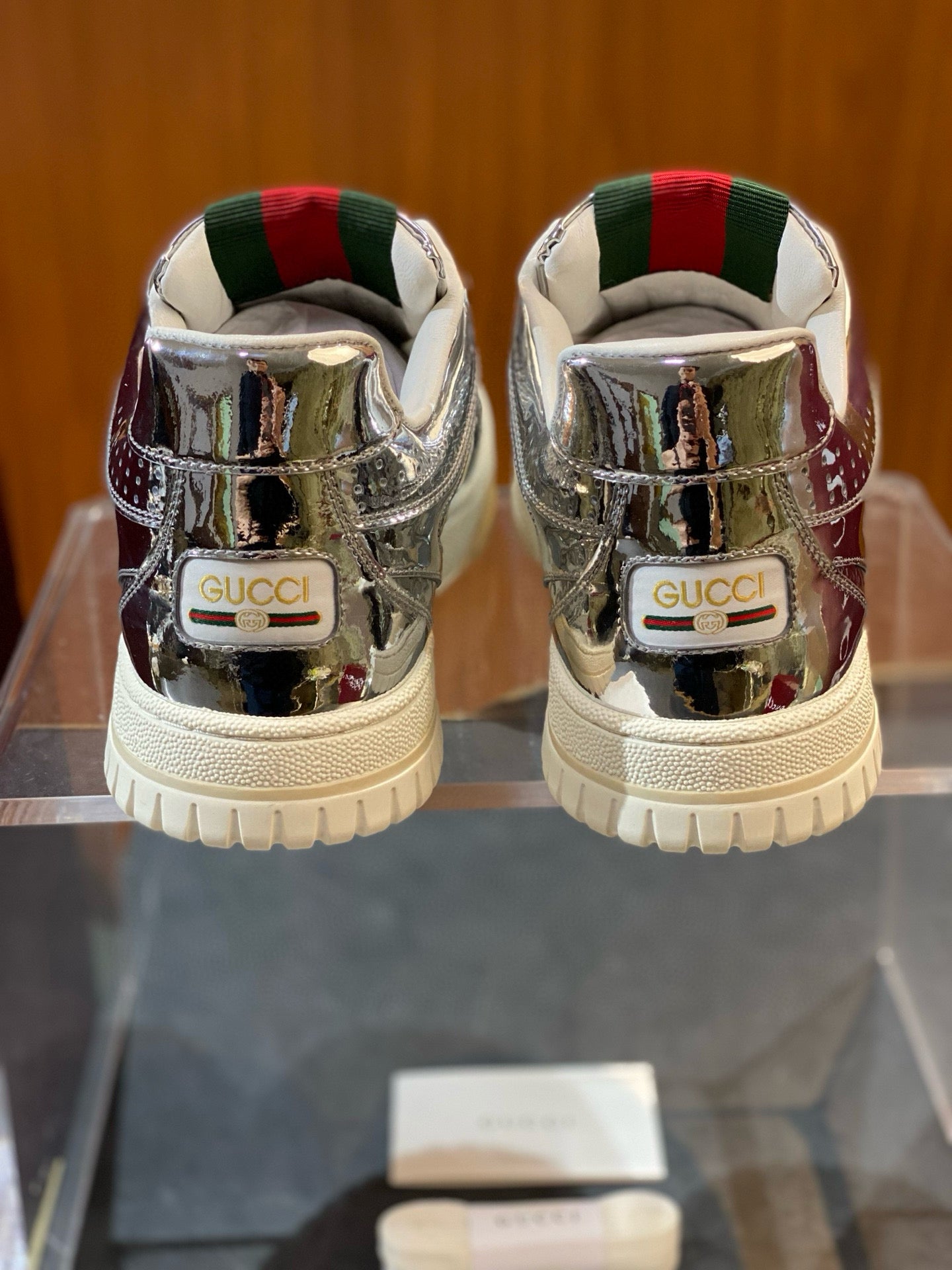 GG RE WEB SNEAKERS