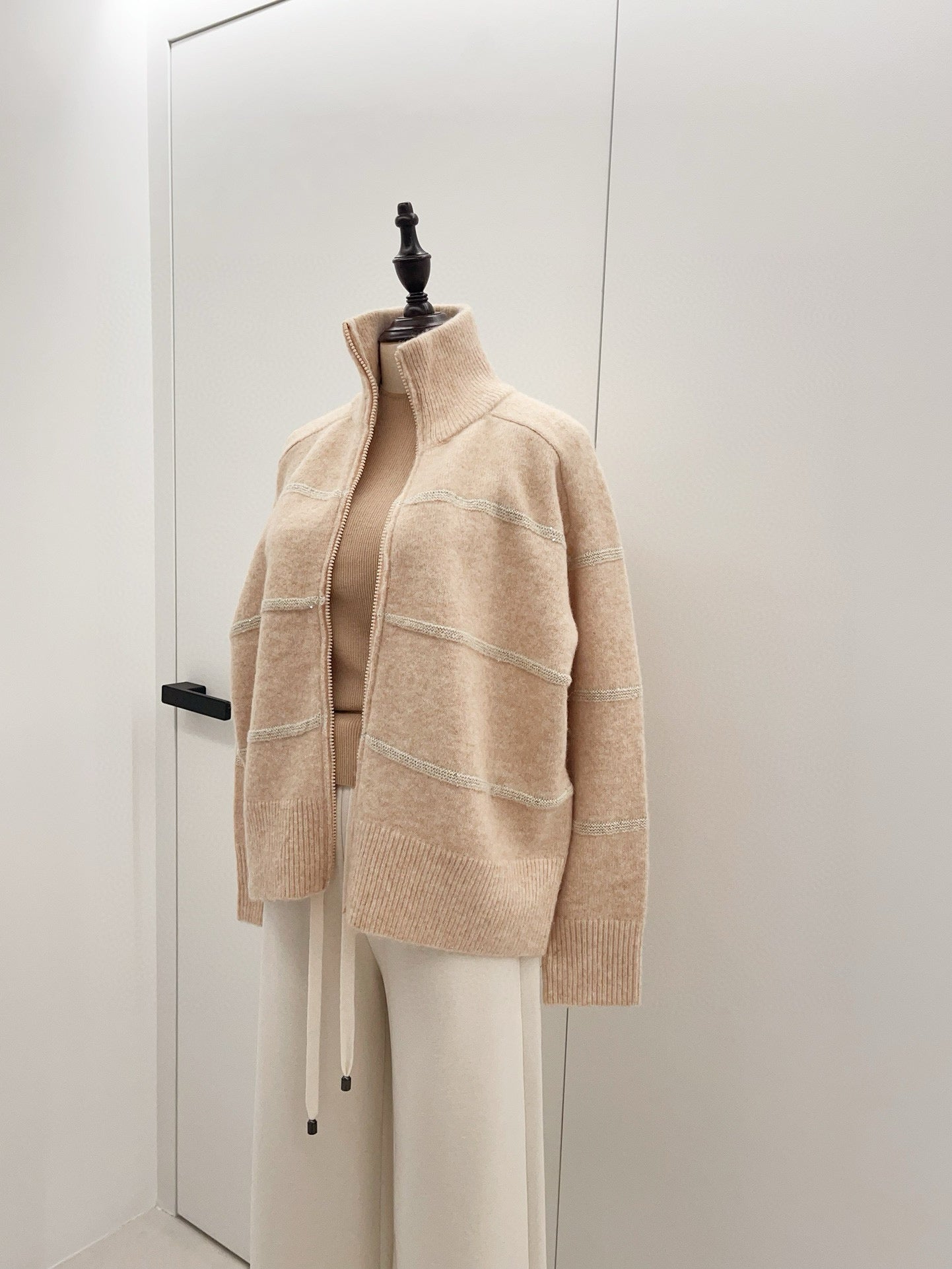 BRUNELLO C ZIP CARDIGAN