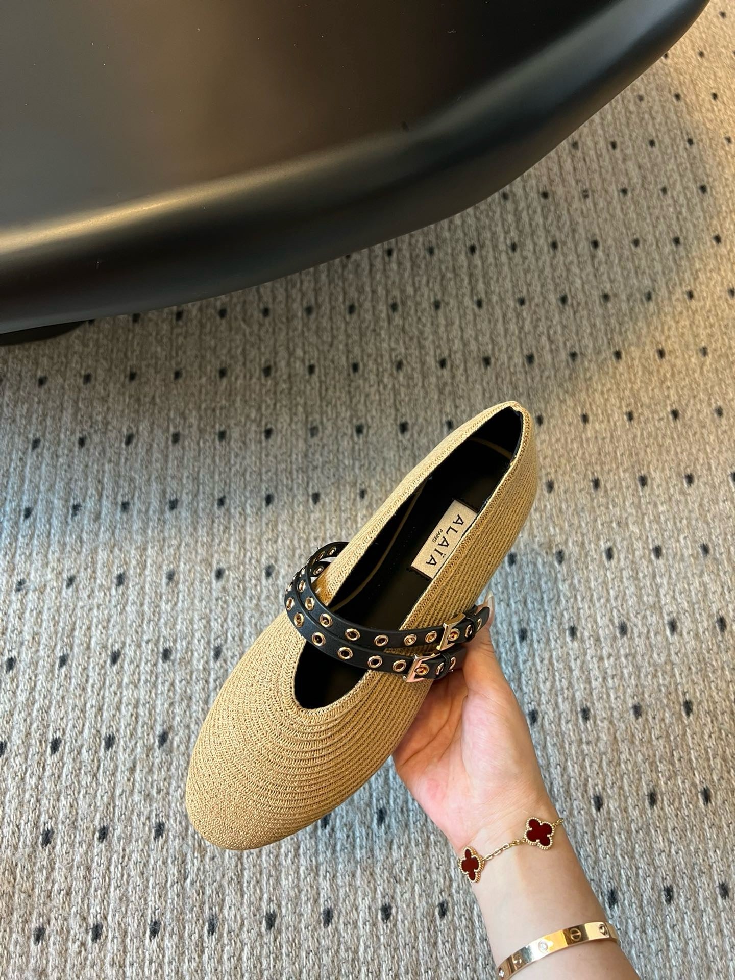 ALAIA BALLET FLATS