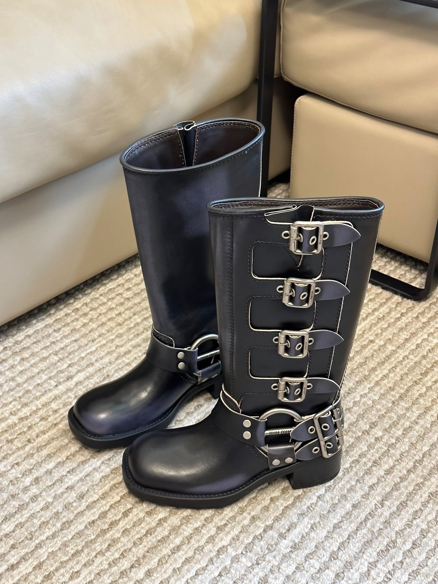 MIU M BOOTS