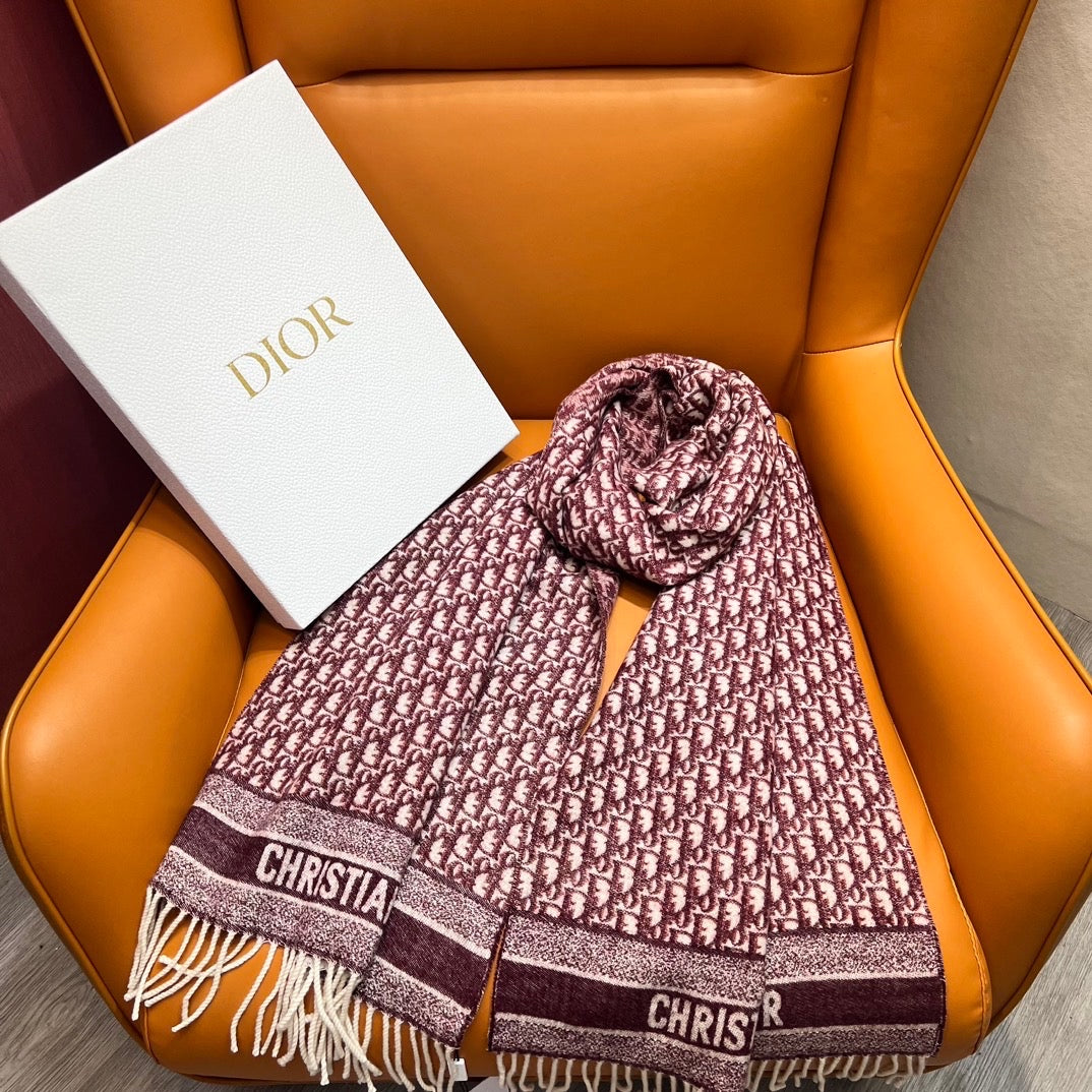 CD OBLIQUE SCARF