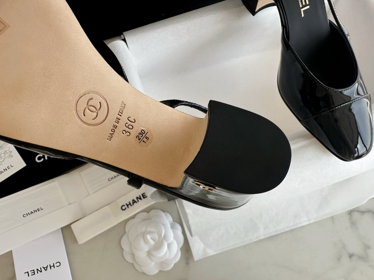 CC SLINGBACK HEELS