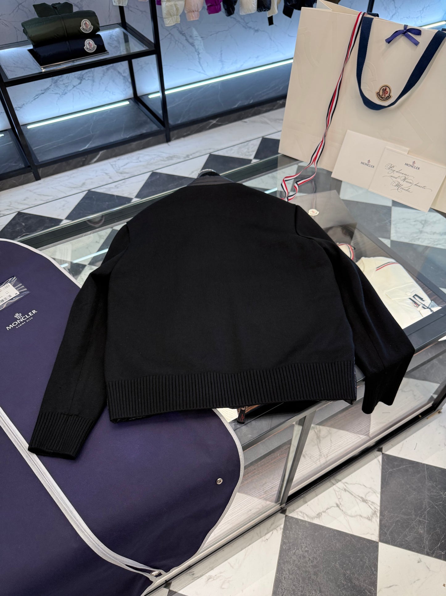 MONC CARDIGAN TRICOT