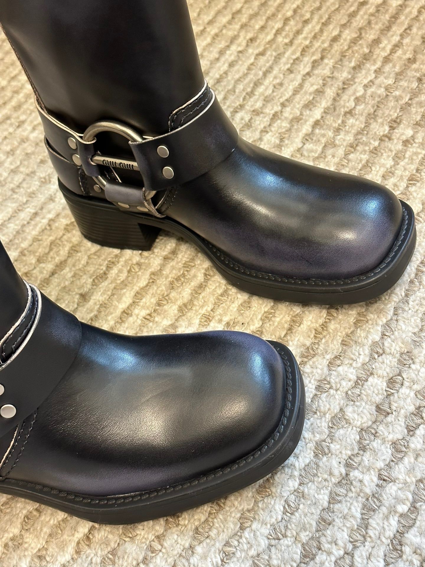 MIU M BOOTS