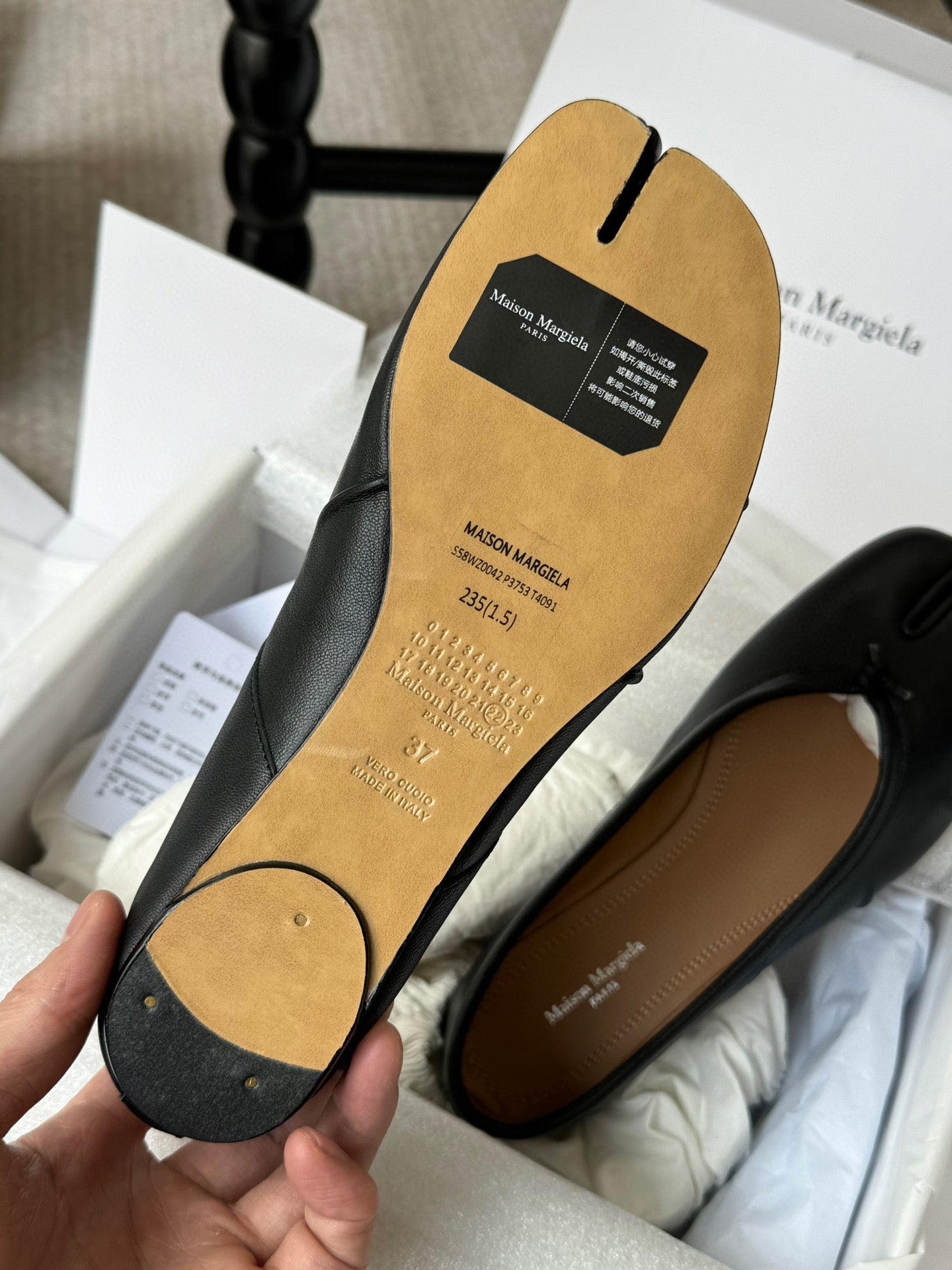MAISON M TABI BALLET FLATS
