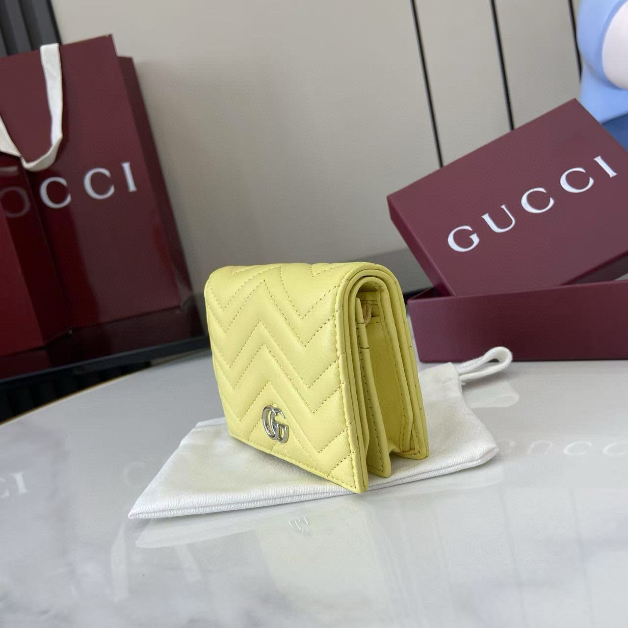 GG MARMONT SMALL WALLET
