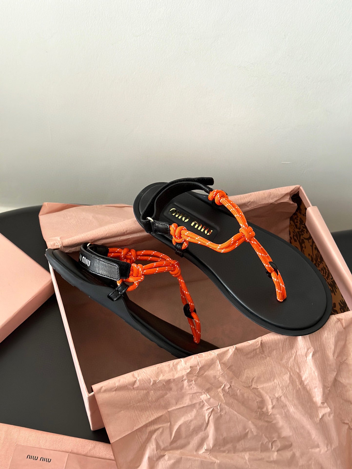 MIU M SANDALS