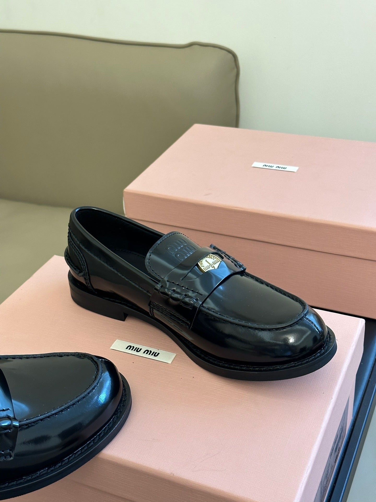 MIU M LOAFERS