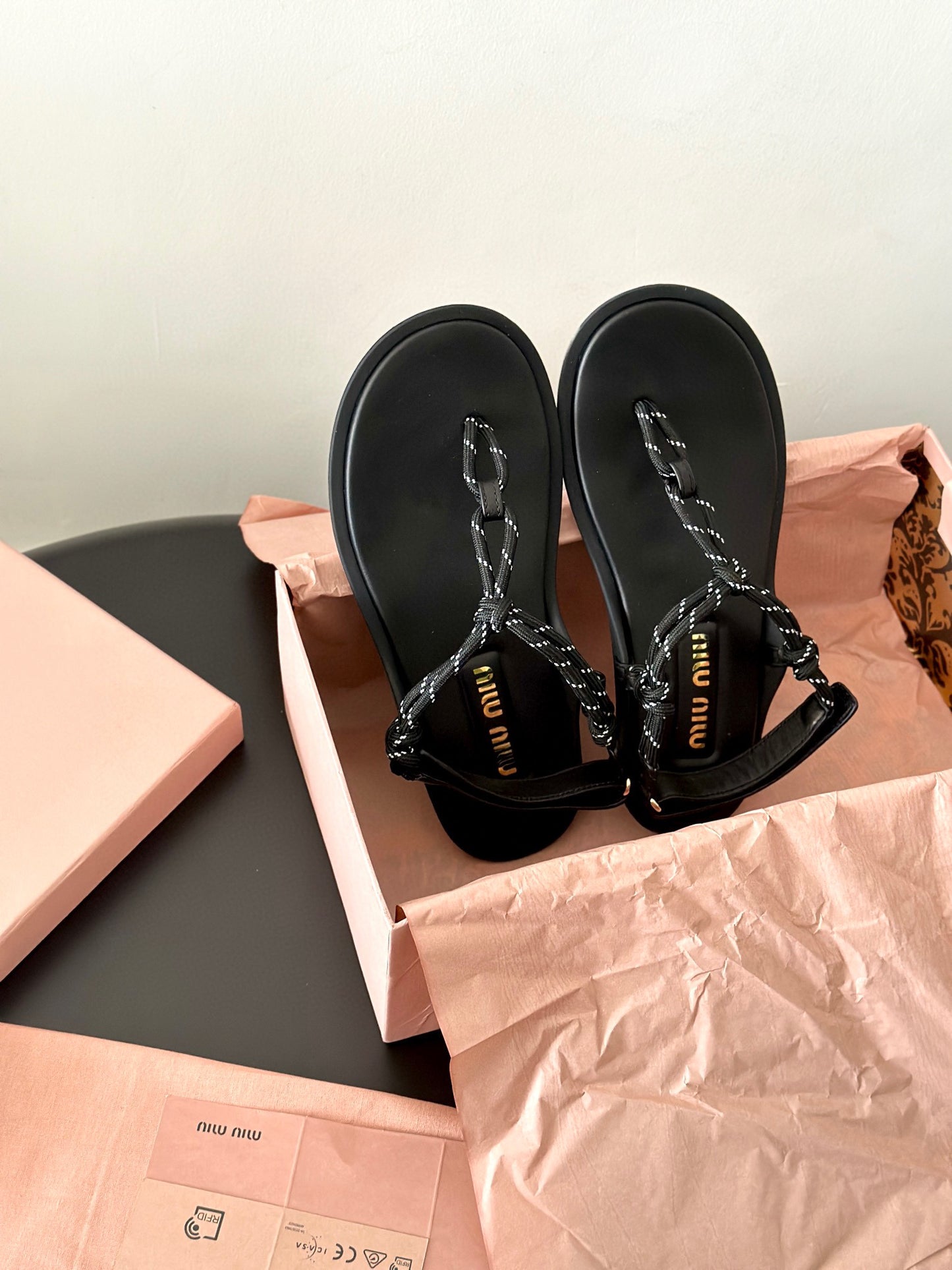 MIU M SANDALS