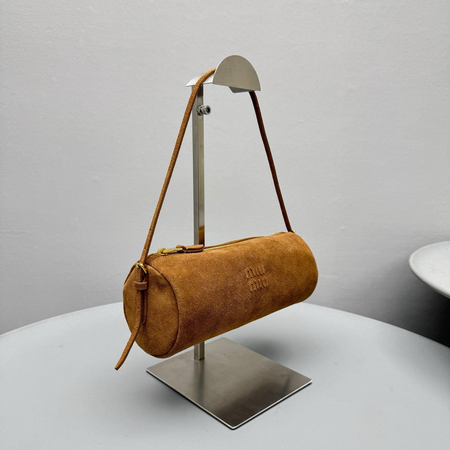 MIU M SUEDE POUCH