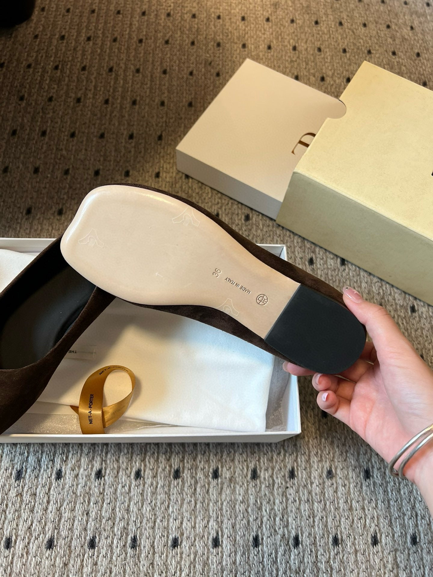 THE ROW BALLET FLATS