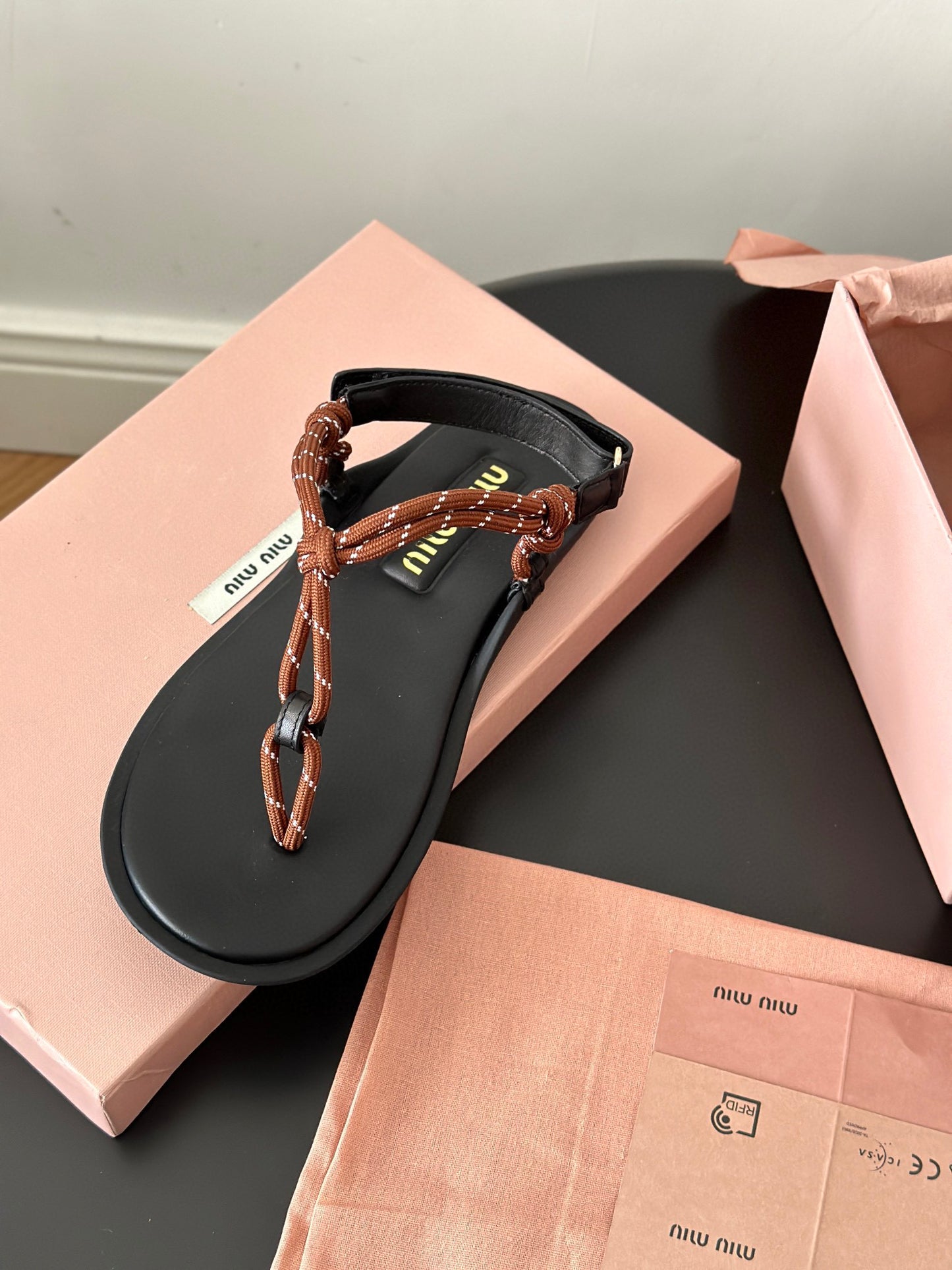 MIU M SANDALS