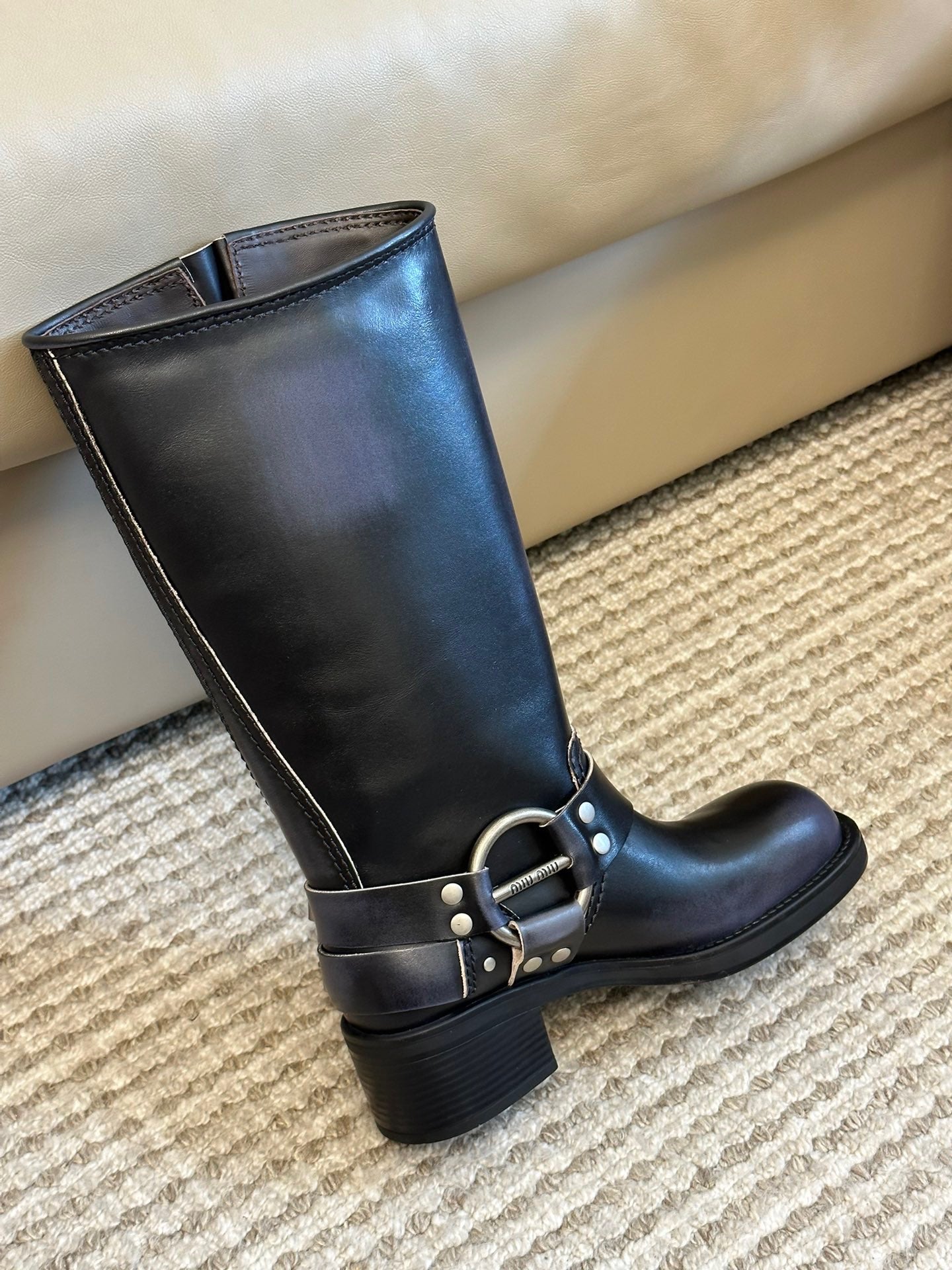 MIU M BOOTS